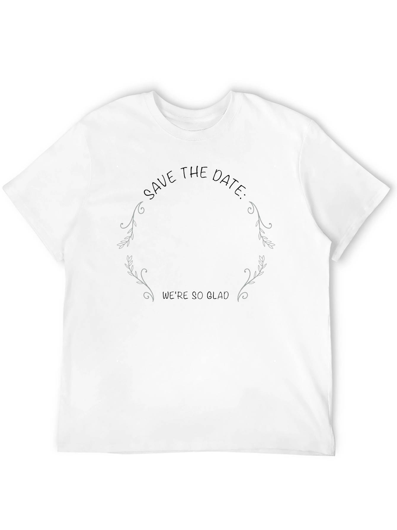 Save the Date: Custom Event T-Shirt