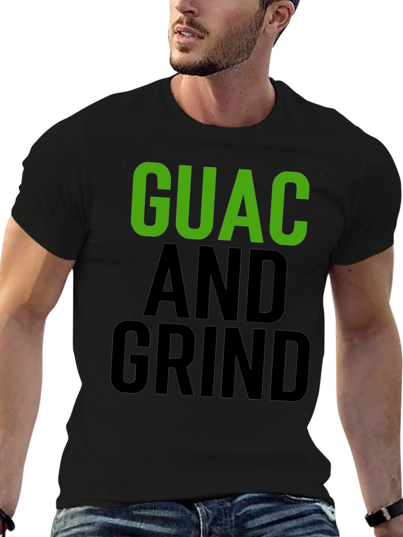 Guac and Grind Graphic Tee - Casual Style