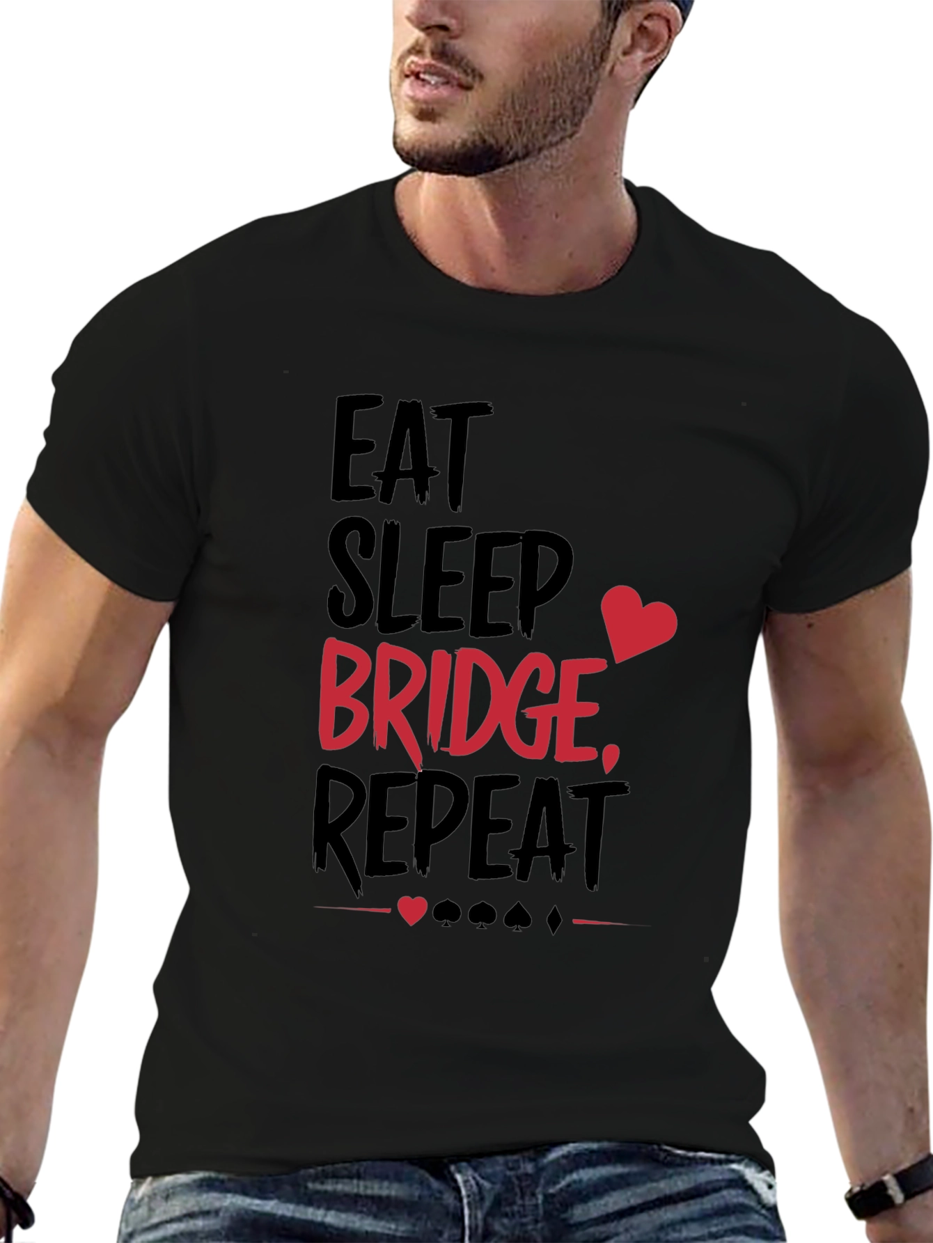 Eat Sleep Bridge Repeat T-Shirt