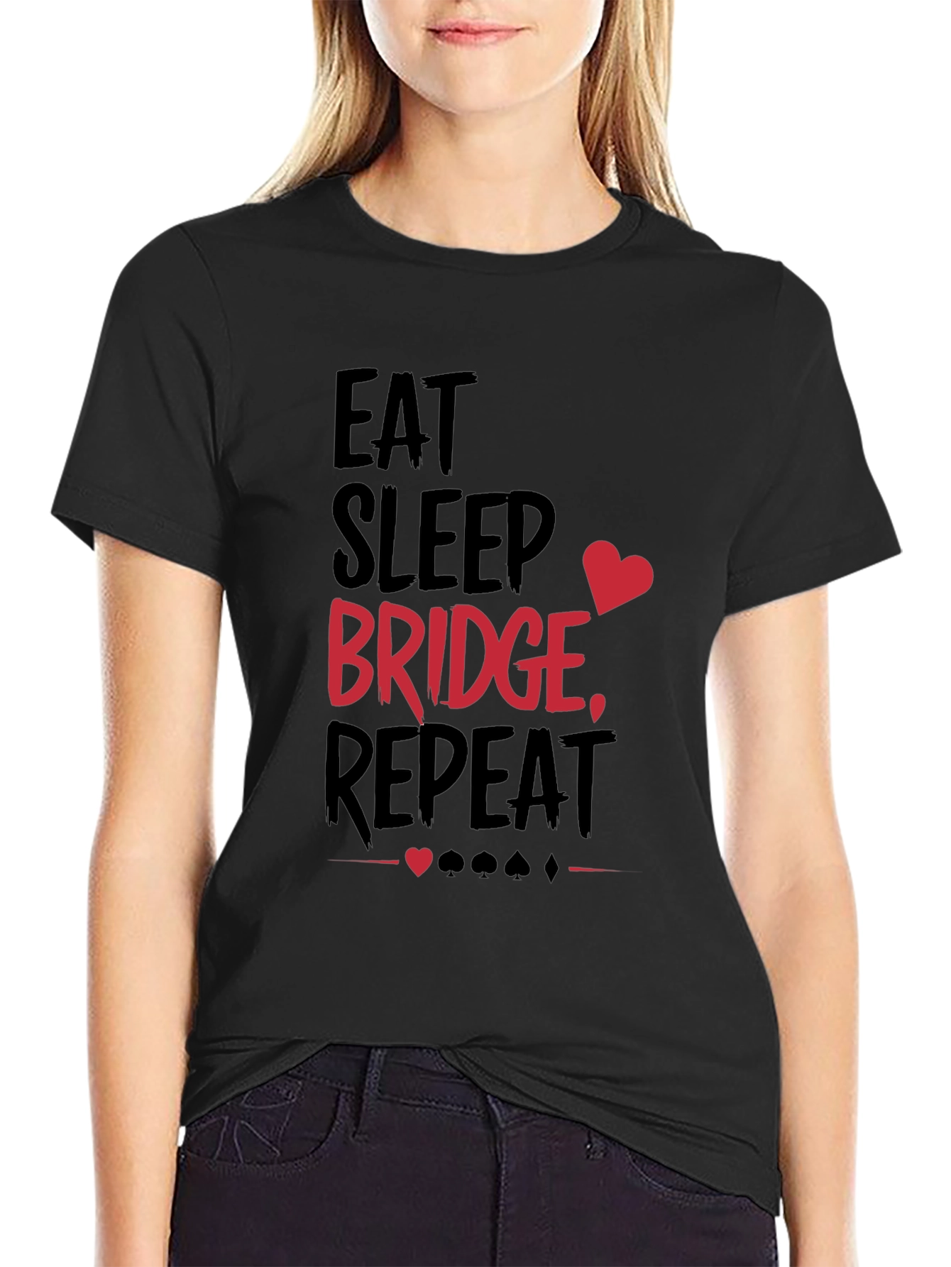 Eat Sleep Bridge Repeat T-Shirt