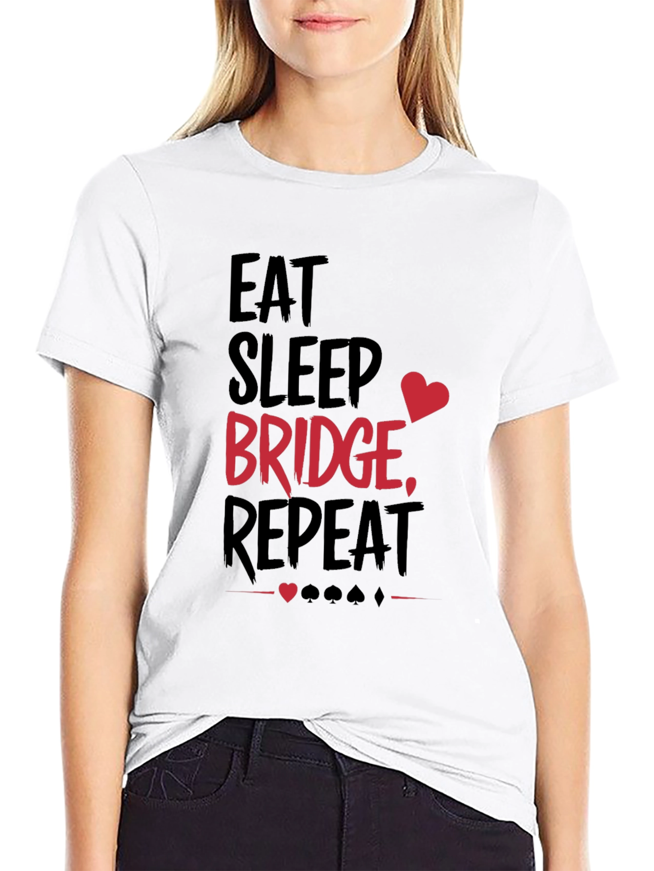 Eat Sleep Bridge Repeat T-Shirt