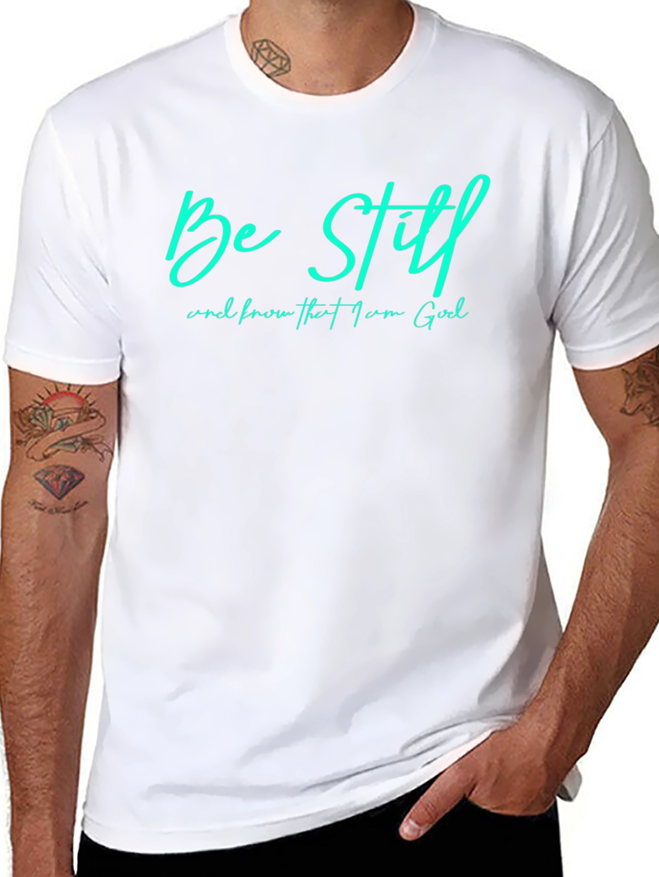Be Still T-Shirt - Christian Faith Tee