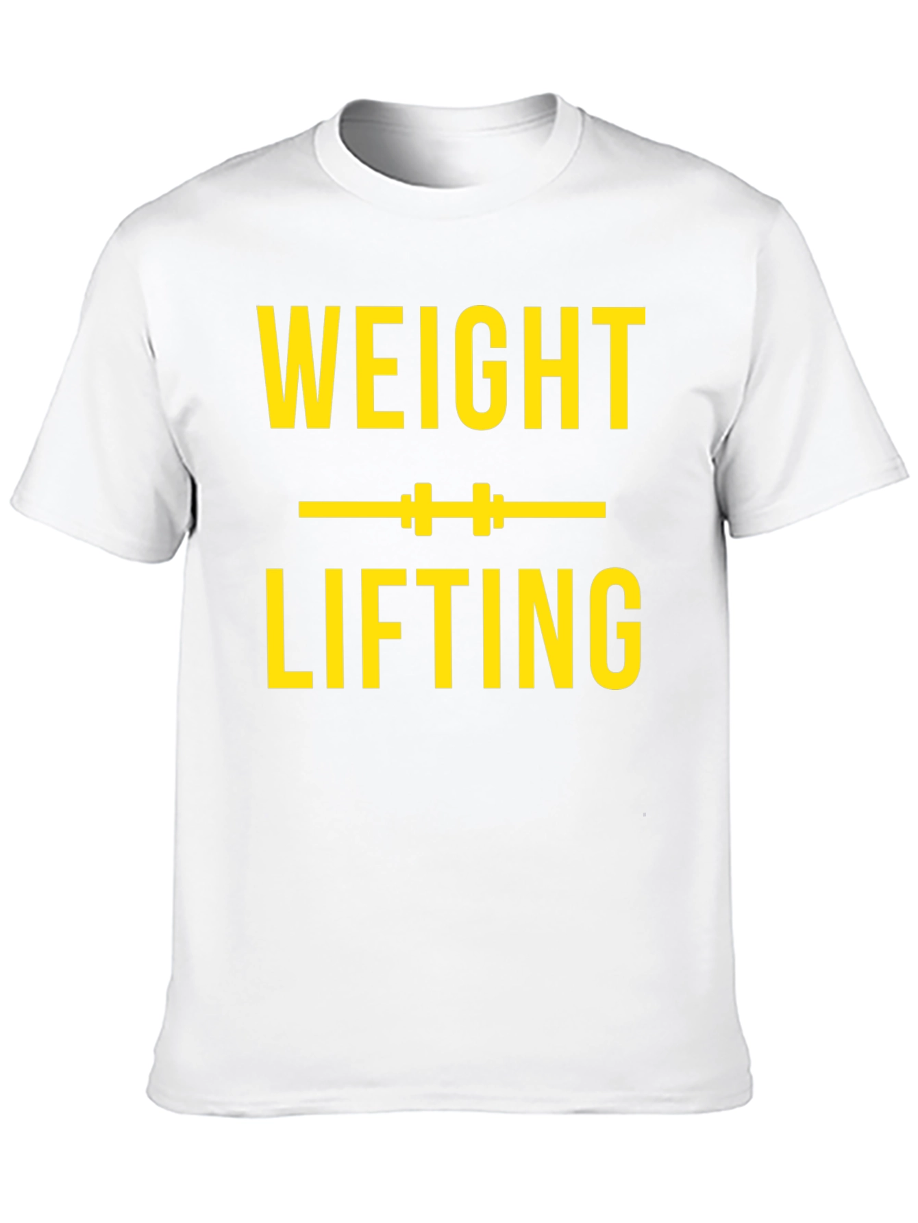 Weight Lifting Graphic Tee - Black