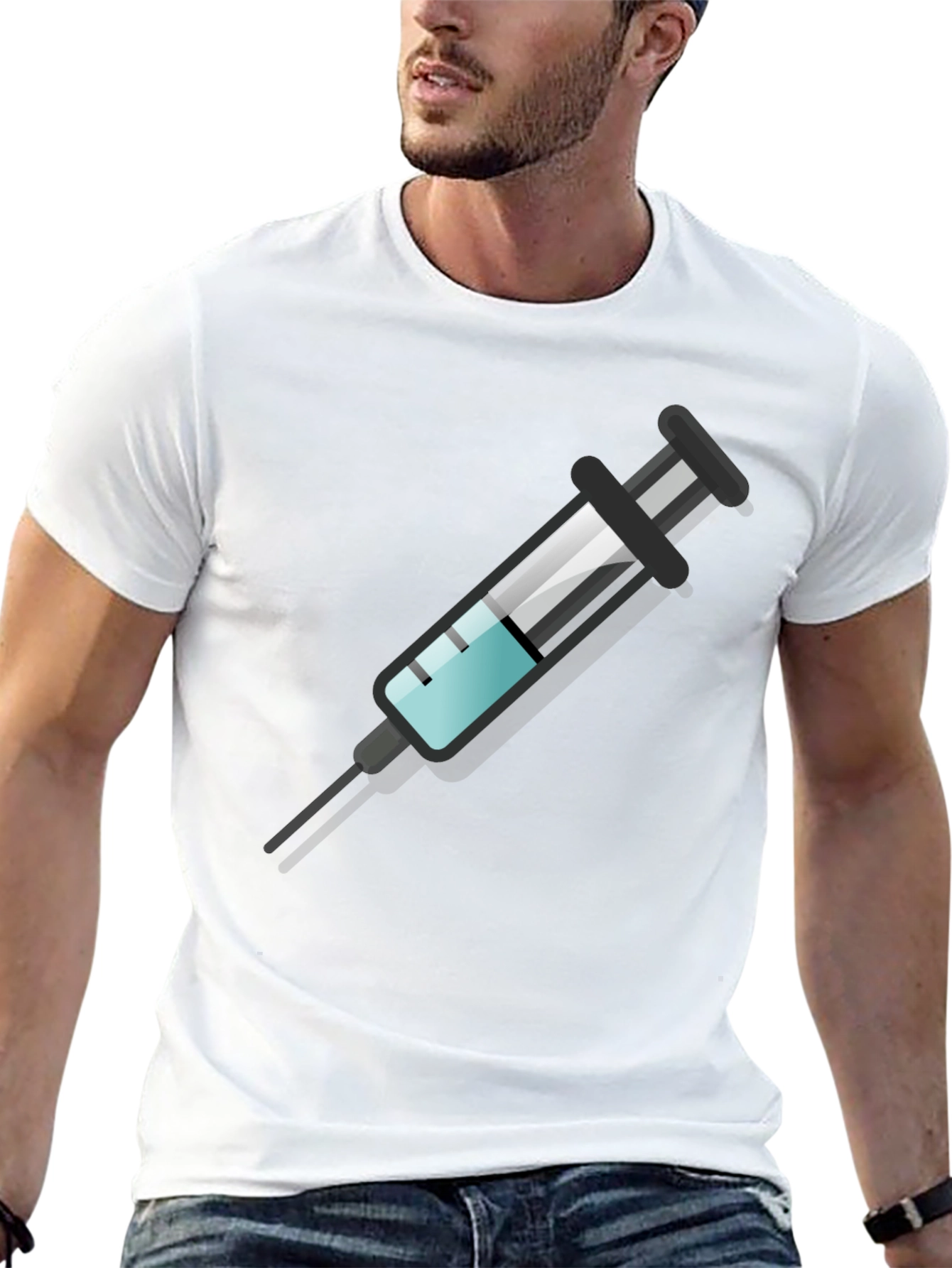 Vaccine Graphic Tee - Pro Science T-Shirt