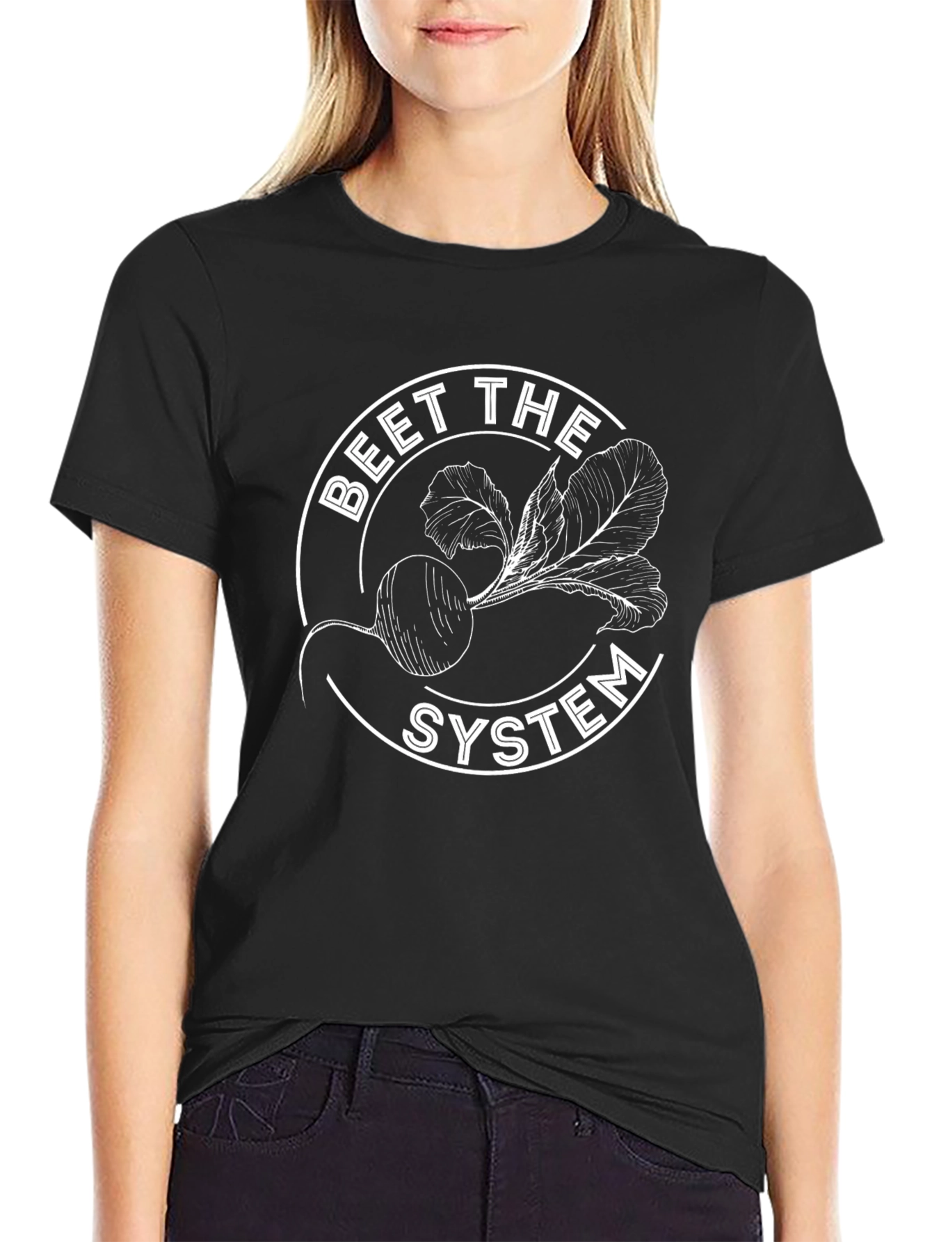Beet The System Graphic T-Shirt