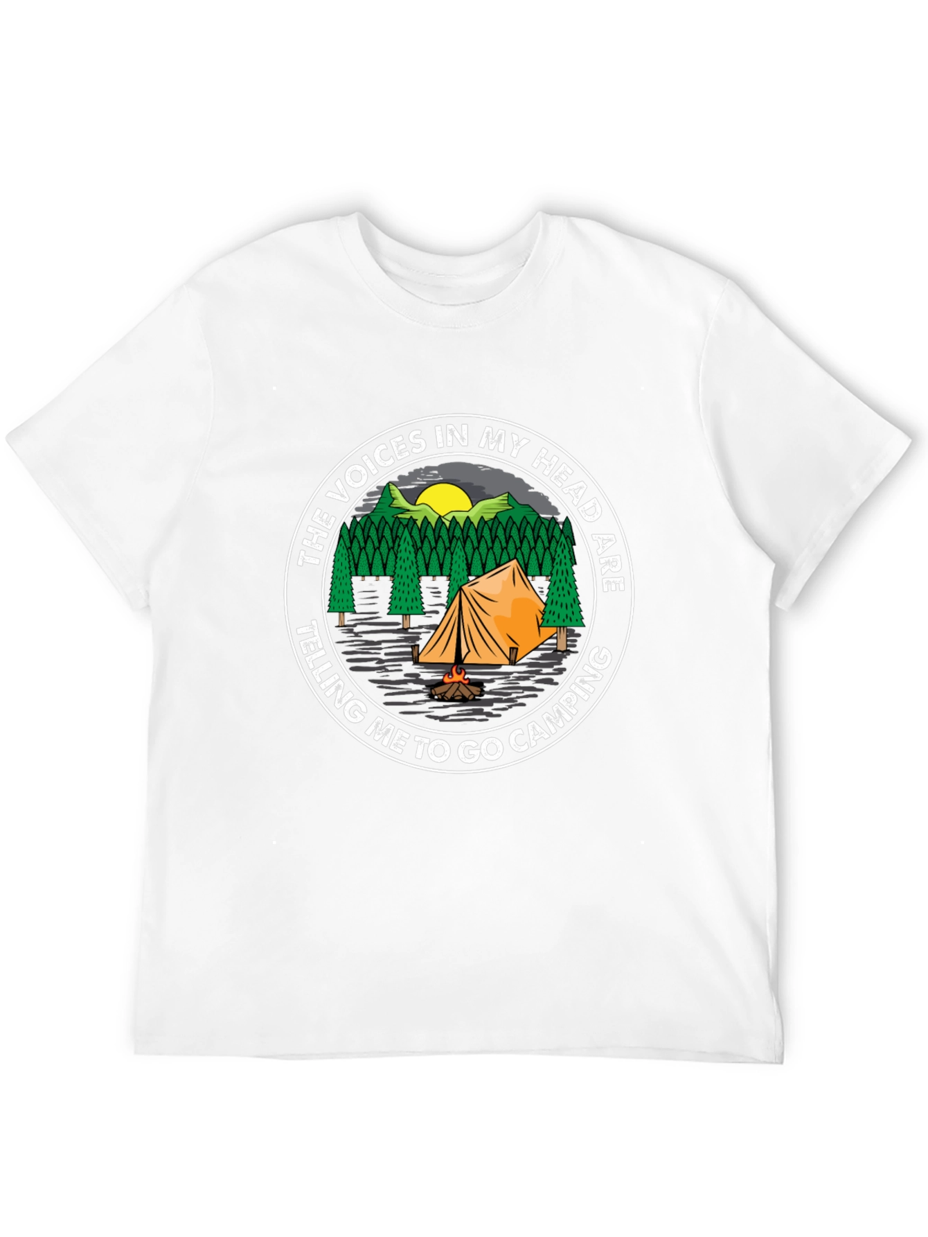 Camping Trip T-Shirt: Voices in My Head Tee