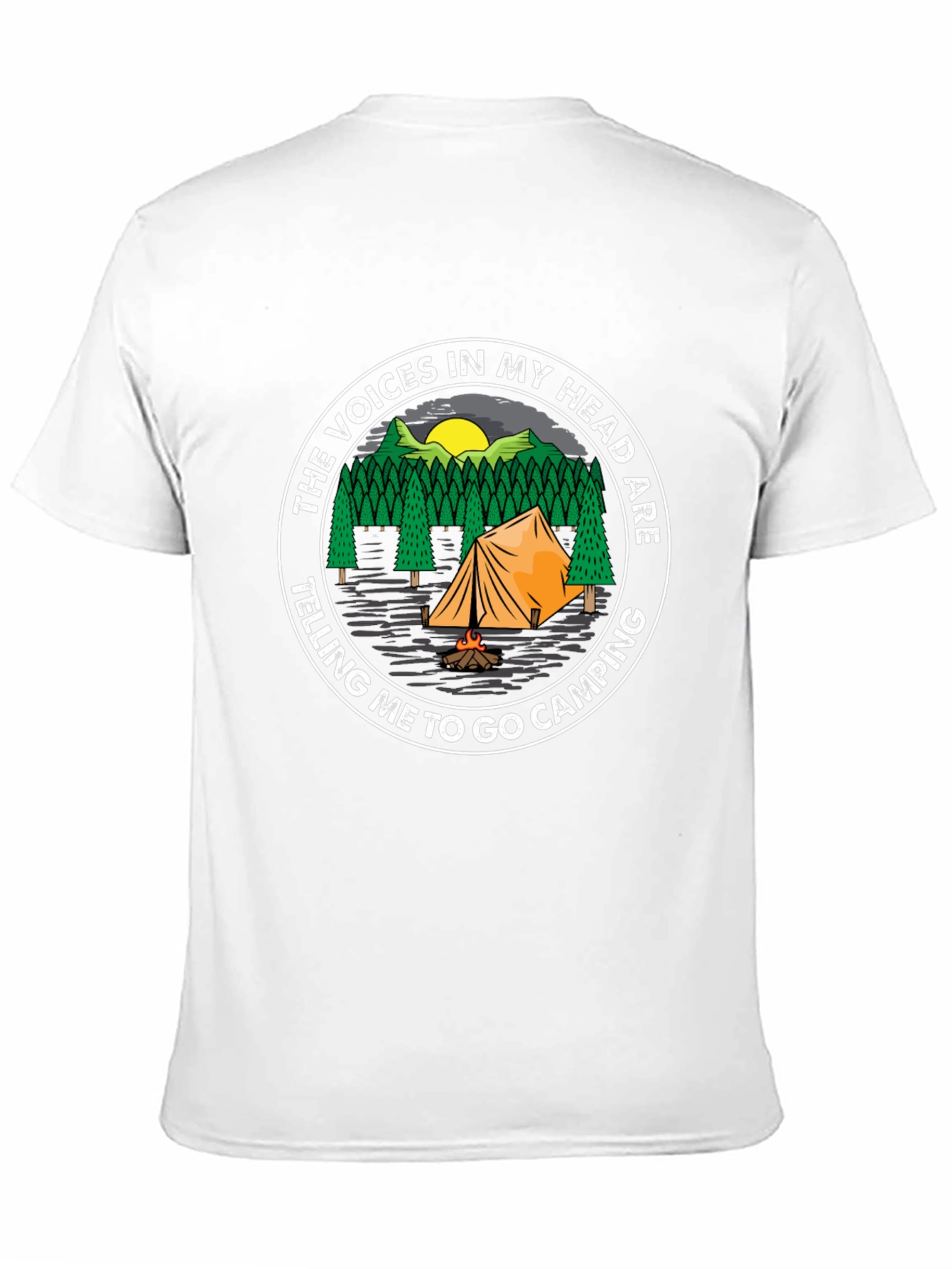 Camping Trip T-Shirt: Voices in My Head Tee