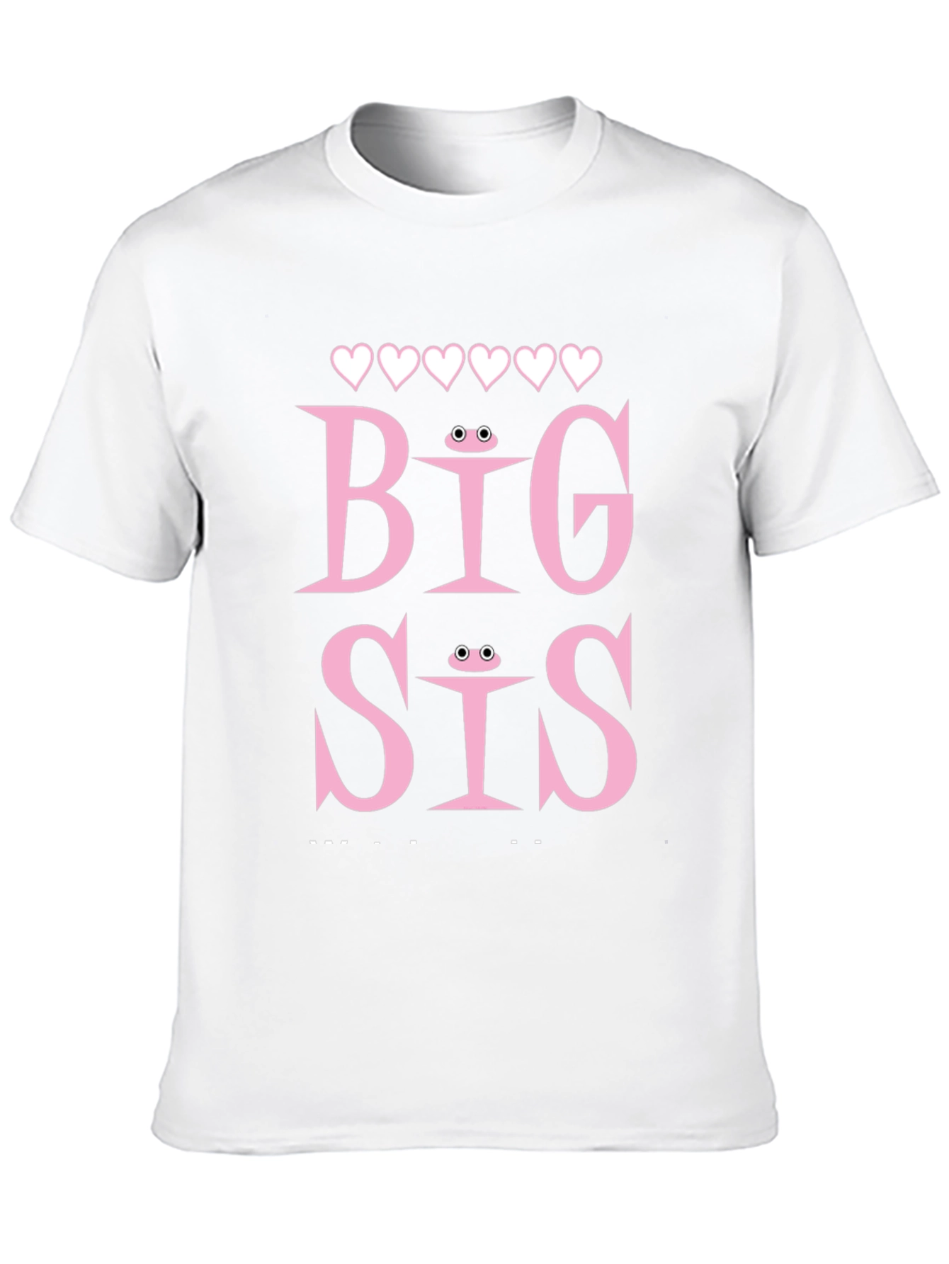 Big Sis T-Shirt Frog Eye Detail