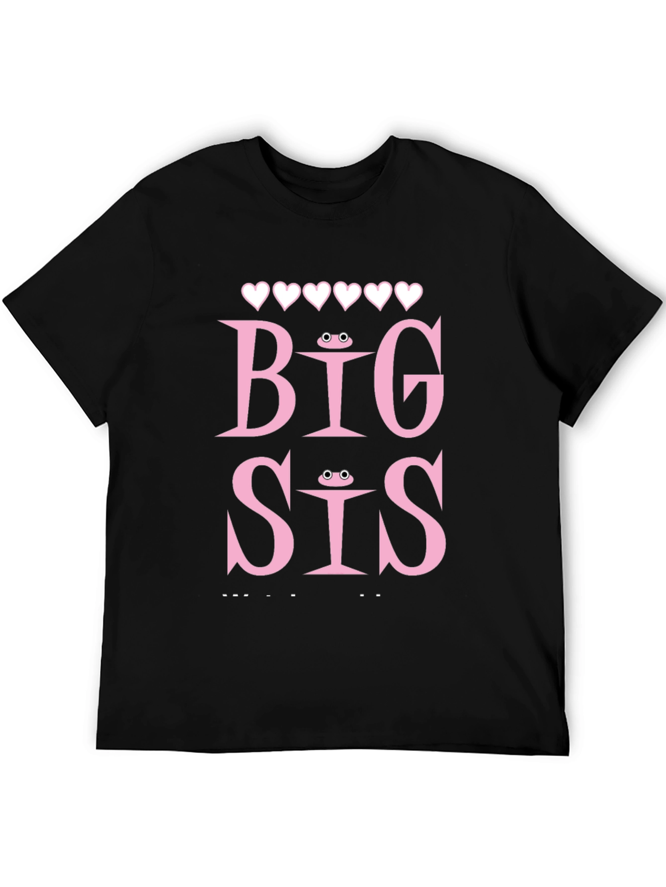 Big Sis T-Shirt Frog Eye Detail