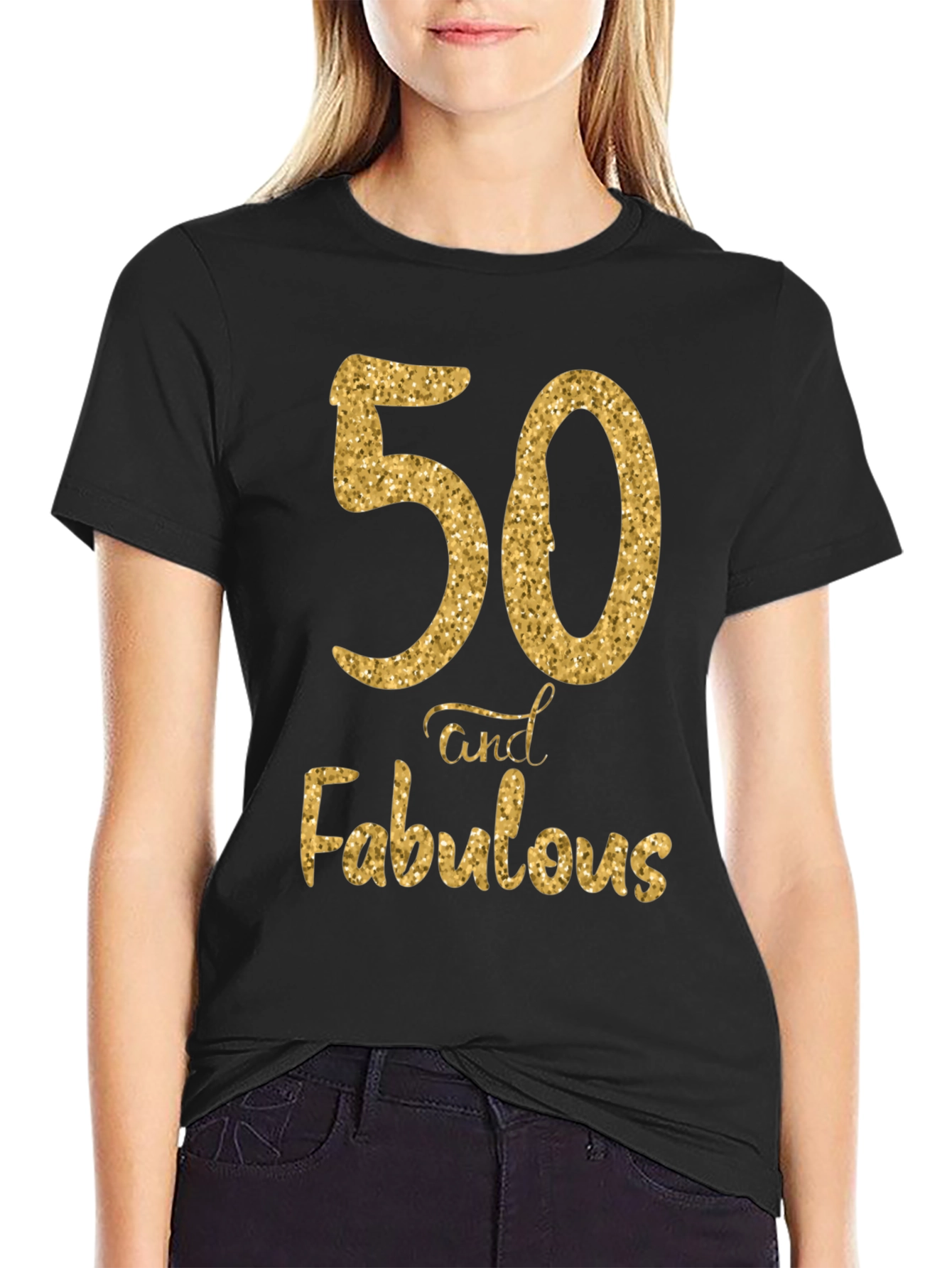 50 and Fabulous Birthday T-Shirt