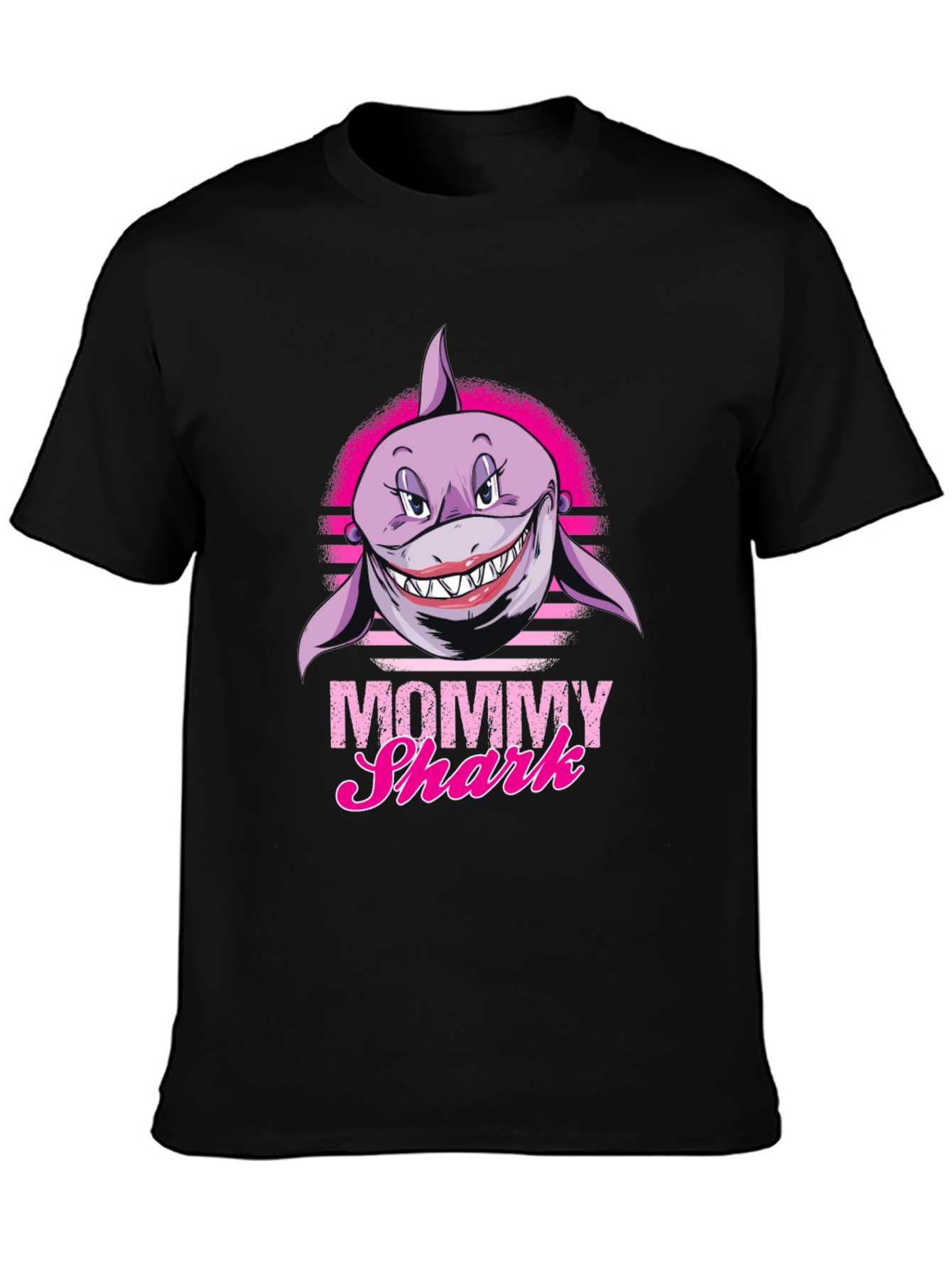 Mommy Shark Graphic Tee - Funny Shark Lover T-Shirt