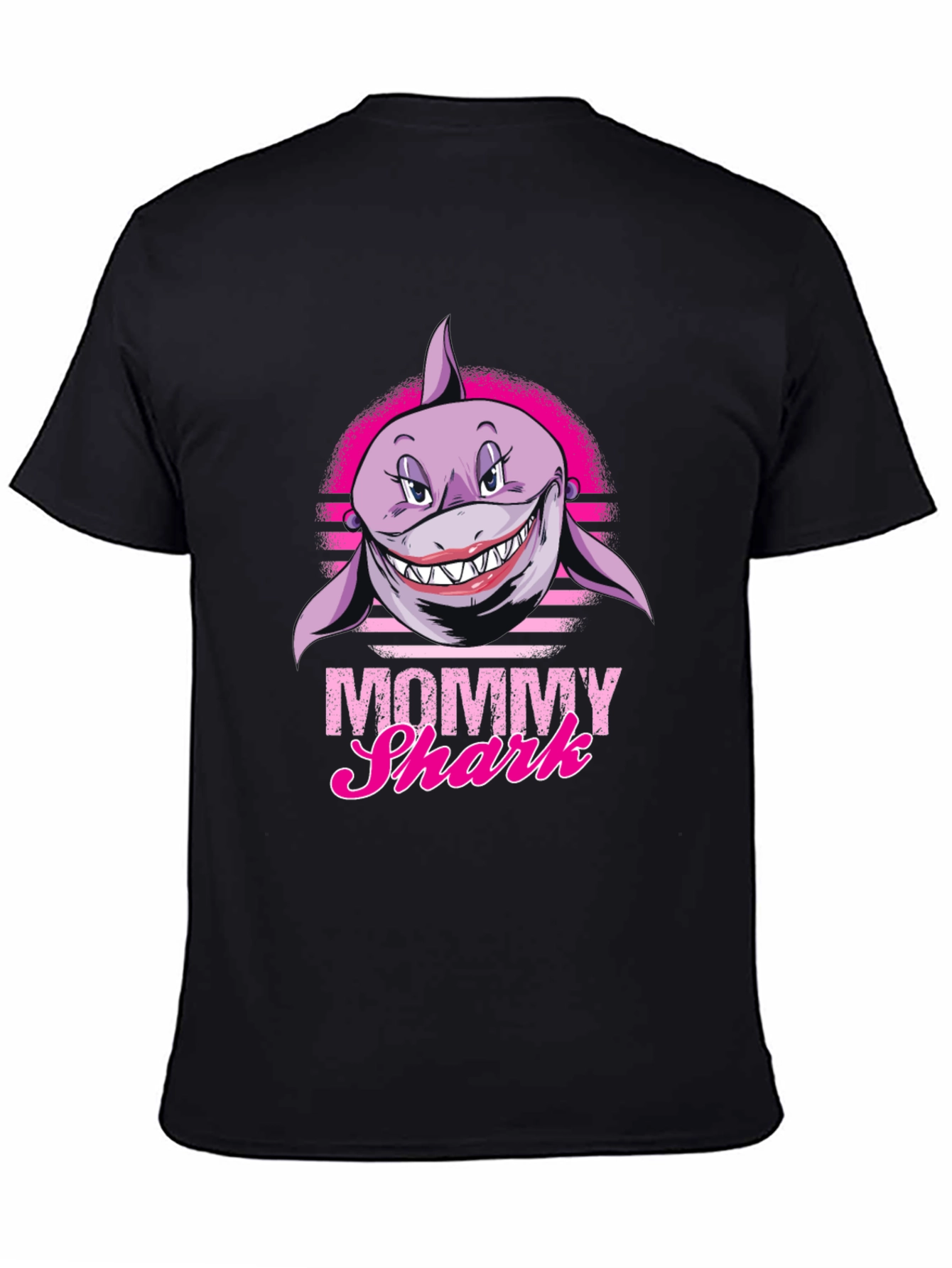 Mommy Shark Graphic Tee - Funny Shark Lover T-Shirt