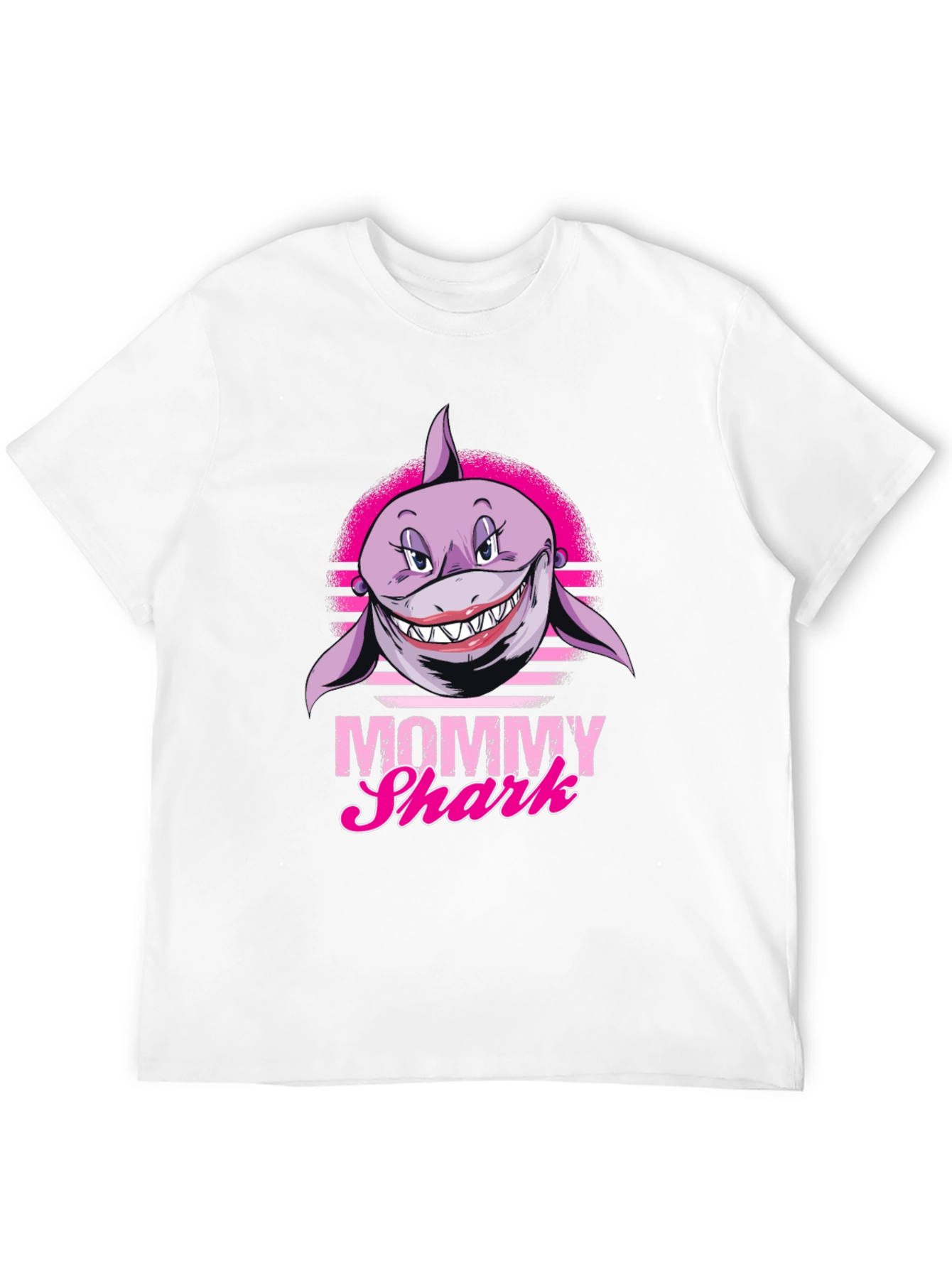 Mommy Shark Graphic Tee - Funny Shark Lover T-Shirt