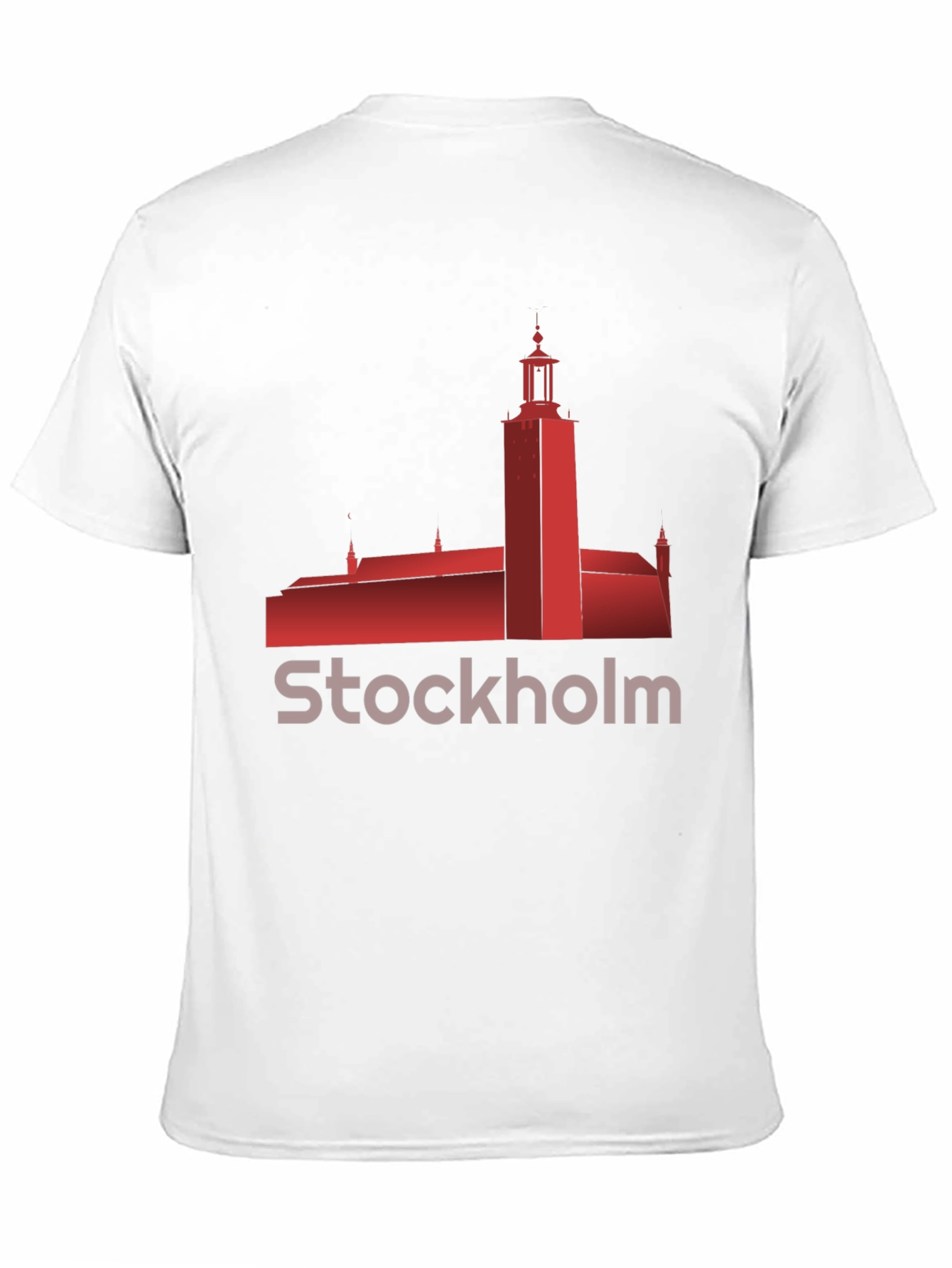 Stockholm City Hall Building Graphic T-Shirt