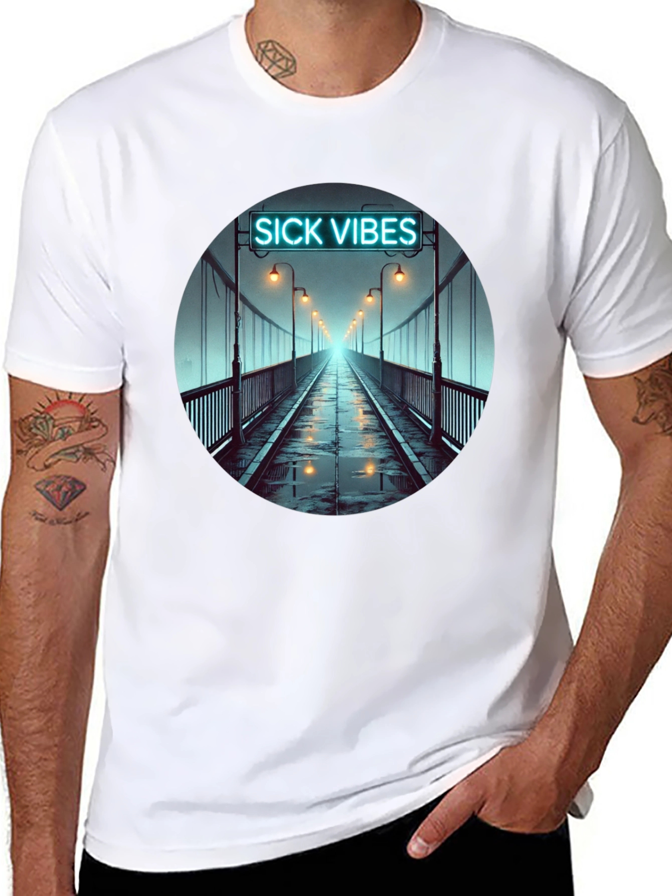 Sick Vibes Graphic T-Shirt