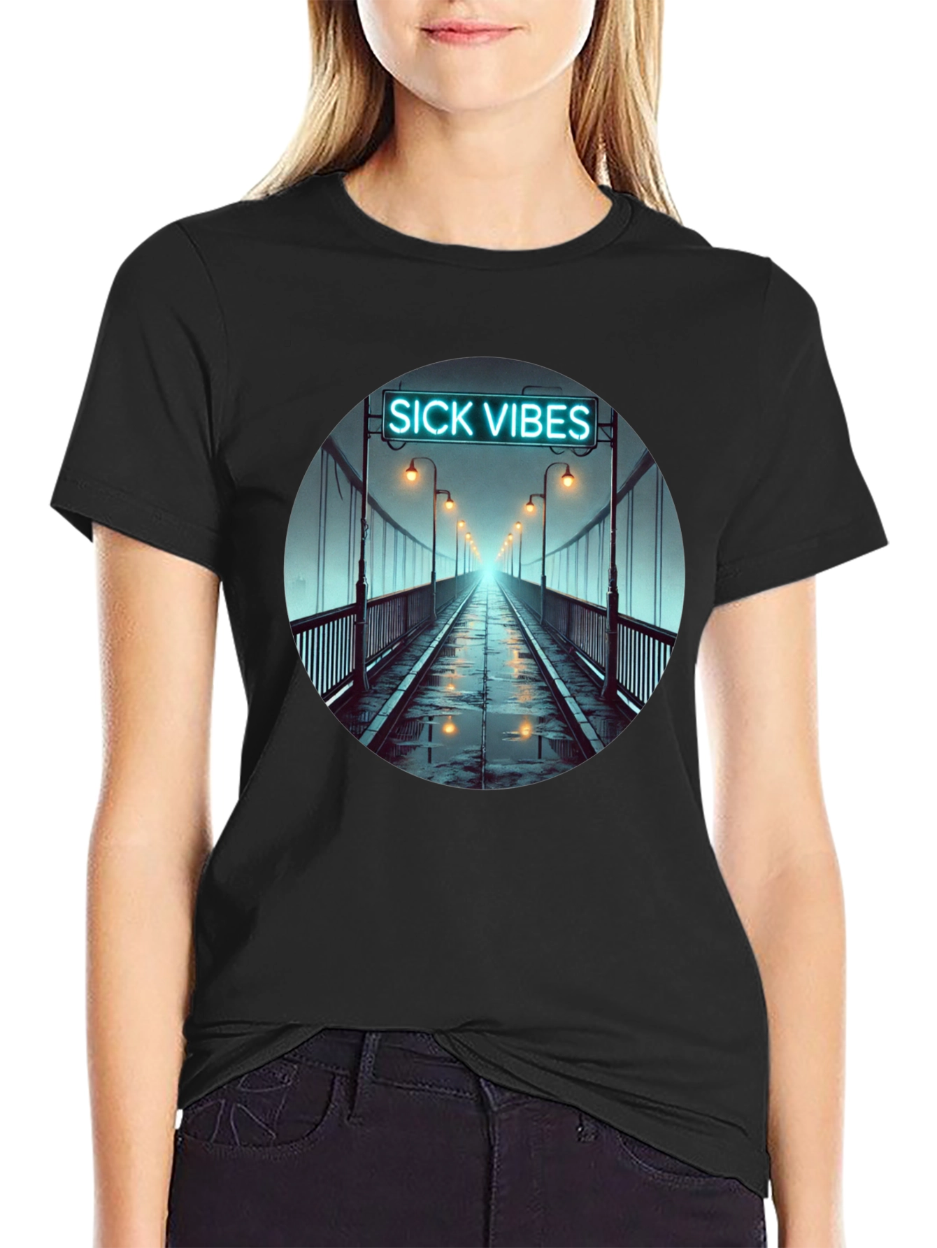 Sick Vibes Graphic T-Shirt
