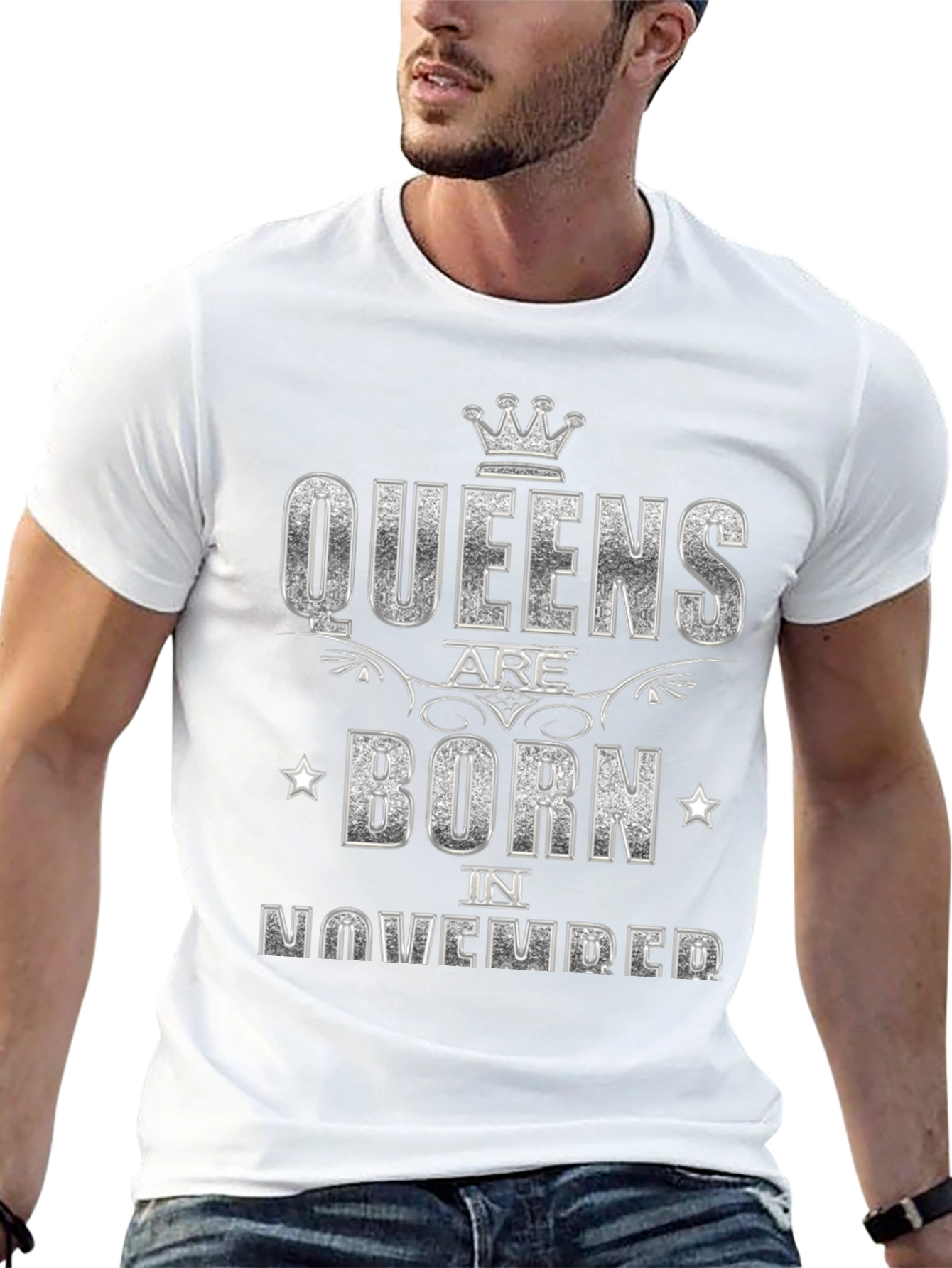 Queens Are Born in November T-Shirt