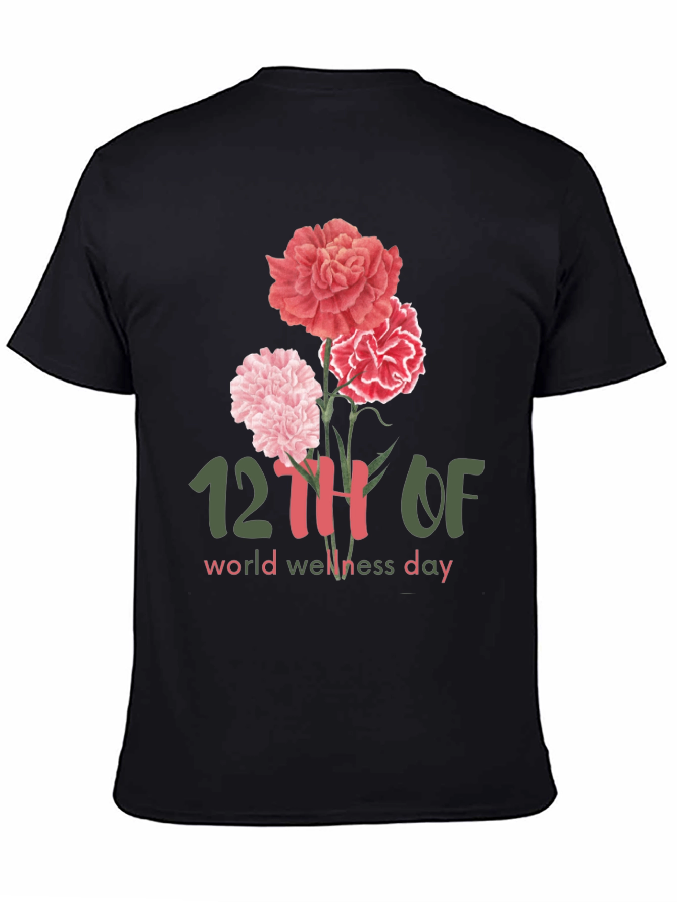 World Wellness Day Floral T-Shirt