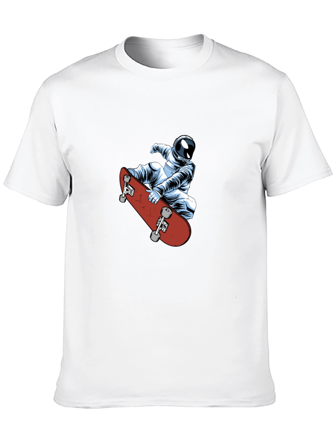 Skateboarding Astronaut Graphic Tee