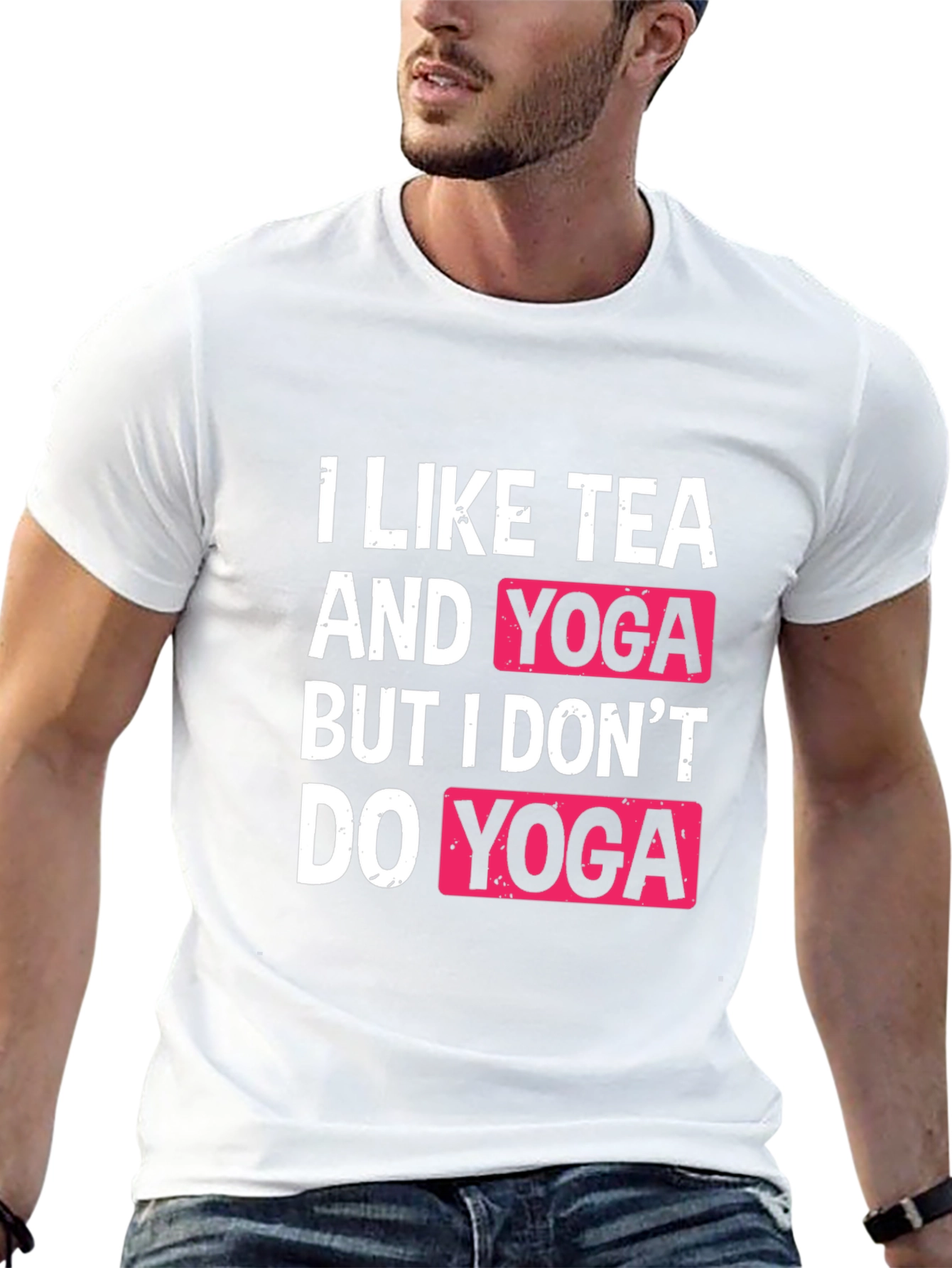 I Like Tea and Yoga Funny T-Shirt