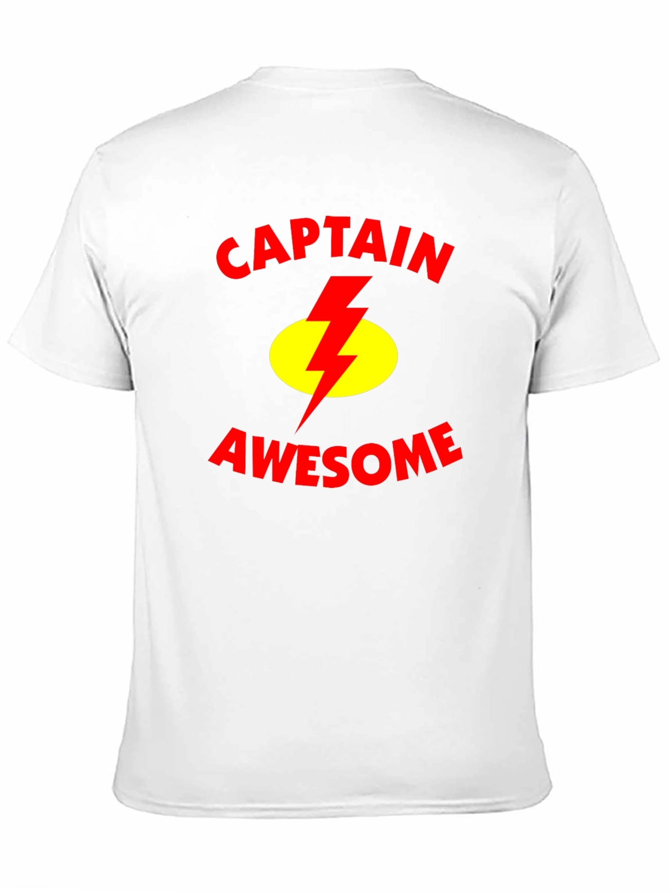 Captain Awesome Black T-Shirt - Graphic Tee