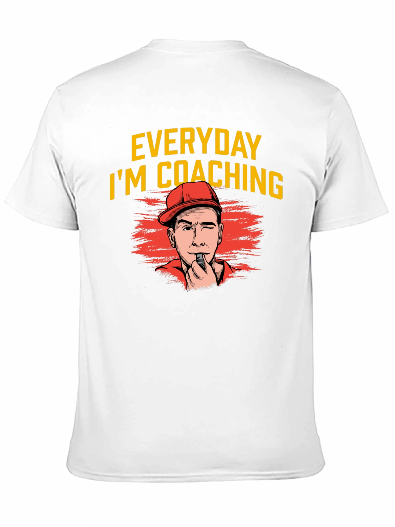 Everyday Im Coaching Black T-Shirt