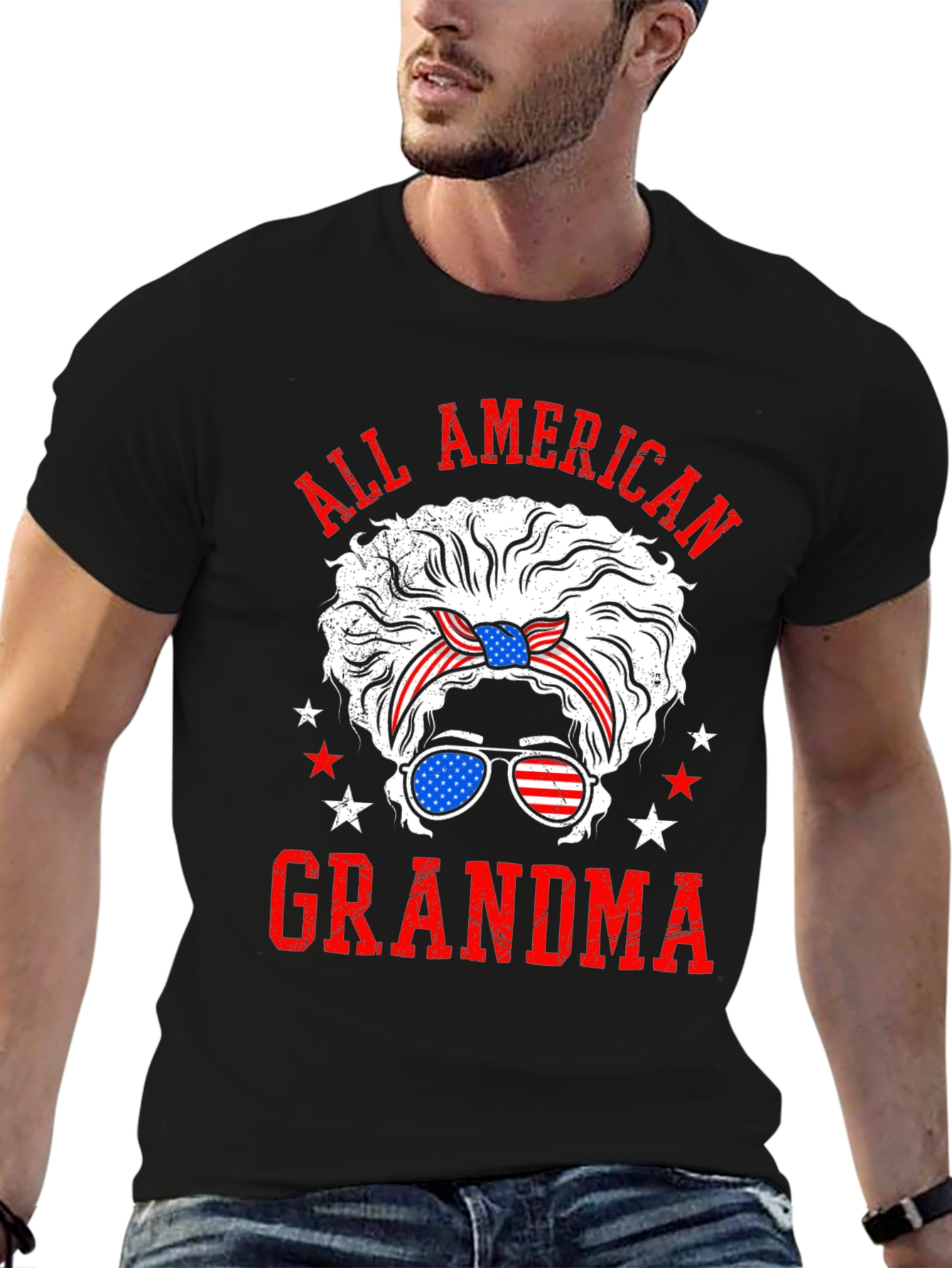 All American Grandma T-Shirt