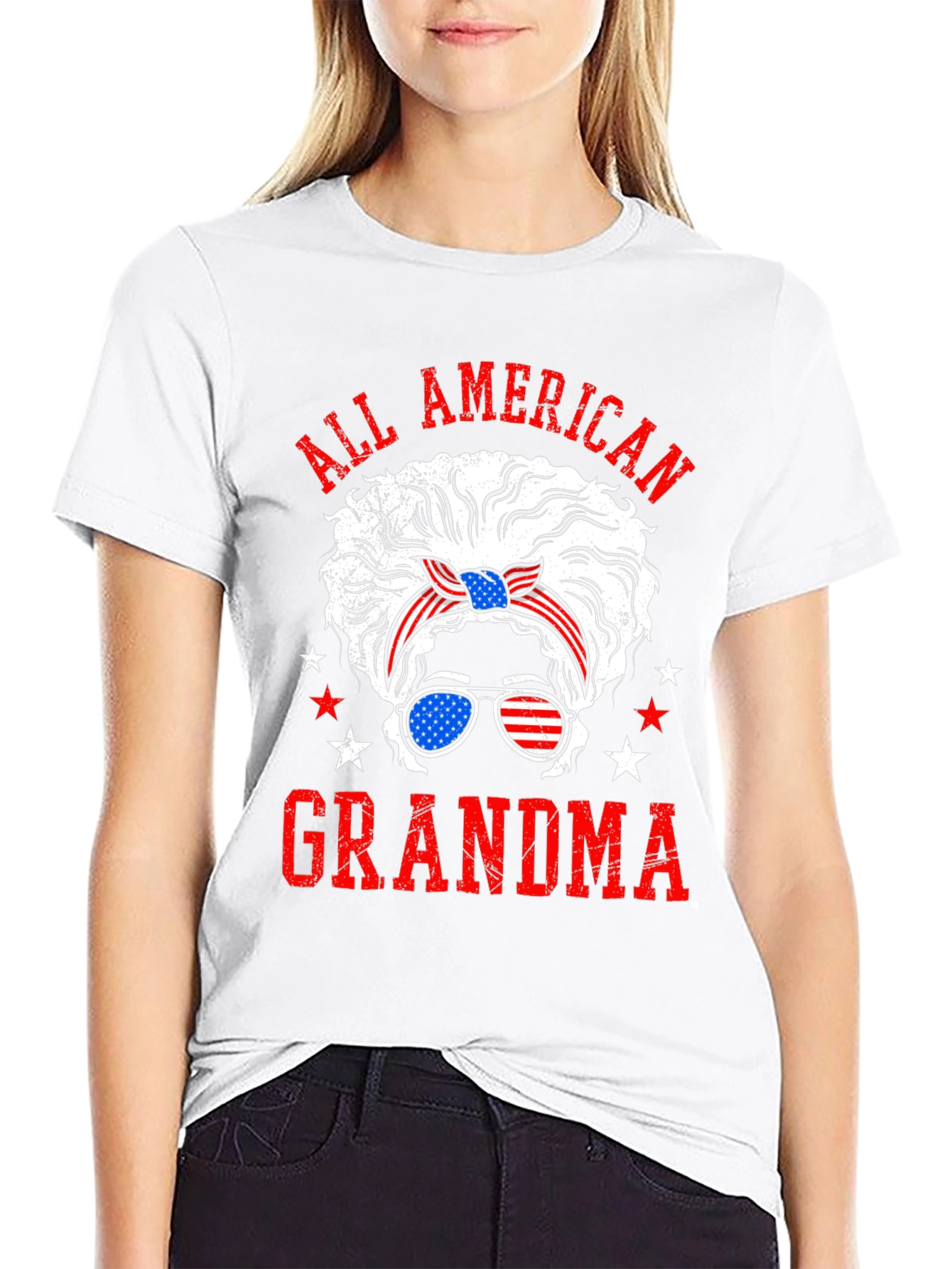 All American Grandma T-Shirt