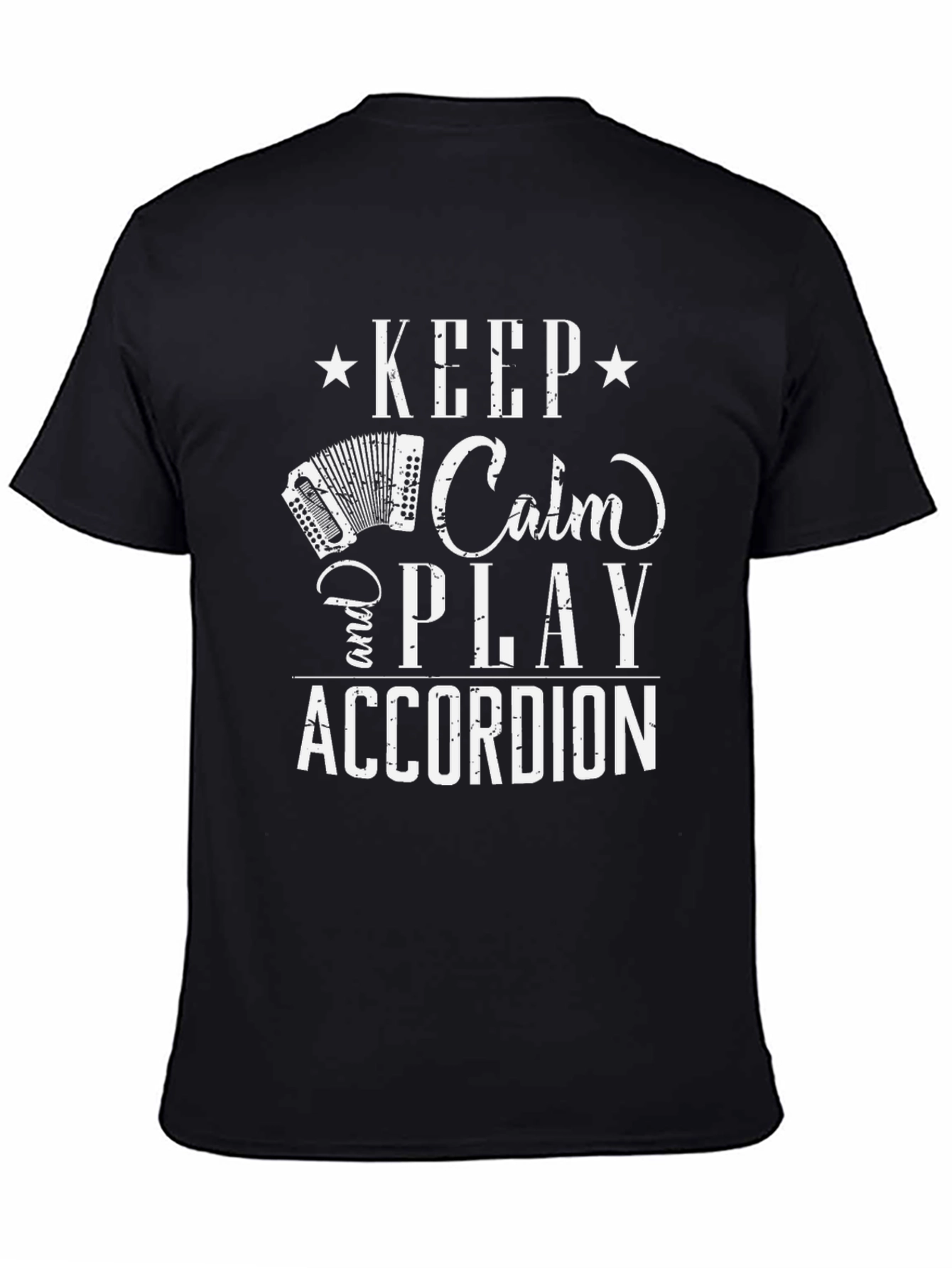 Keep Calm & Play Accordion T-Shirt
