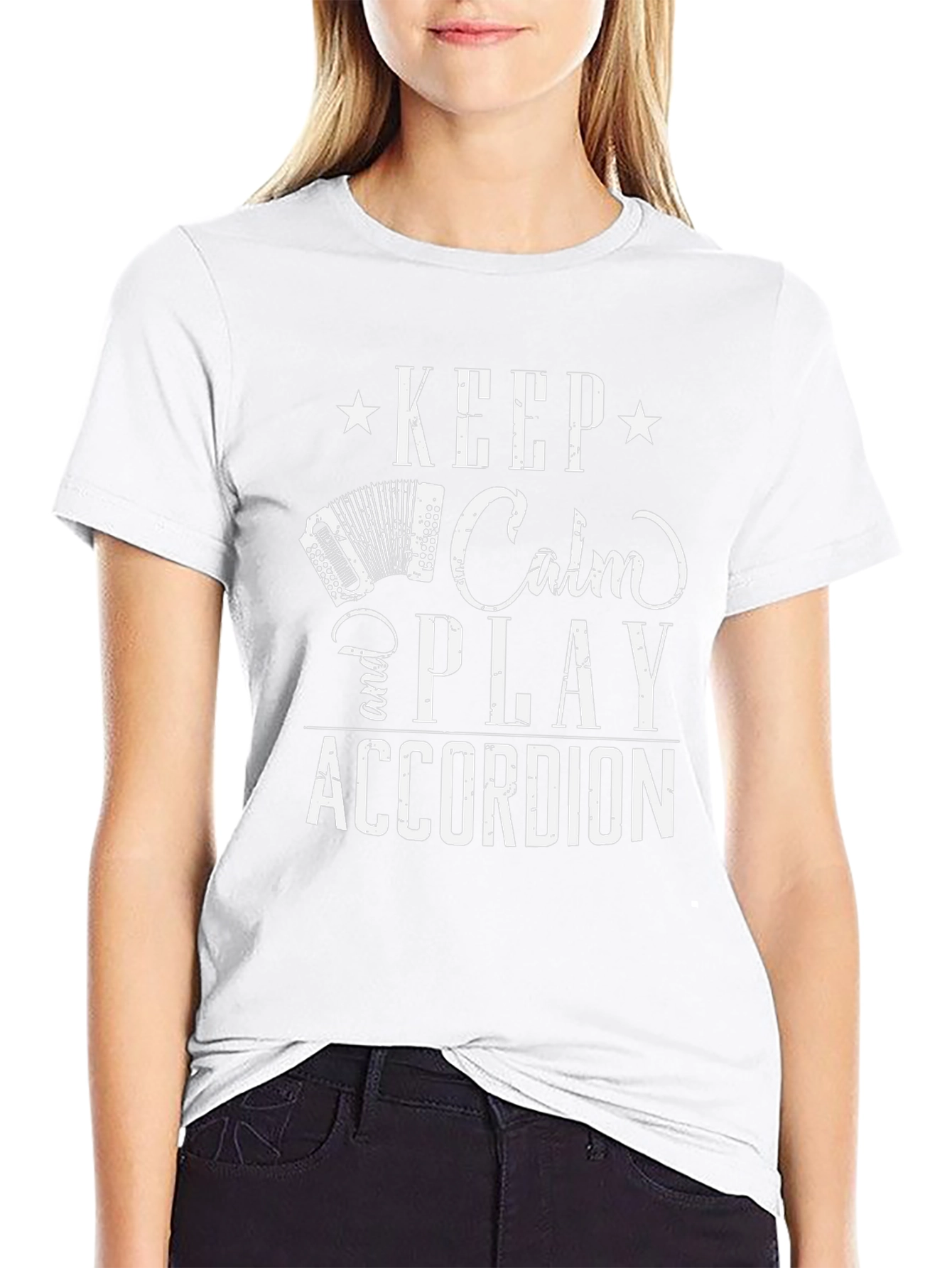 Keep Calm & Play Accordion T-Shirt