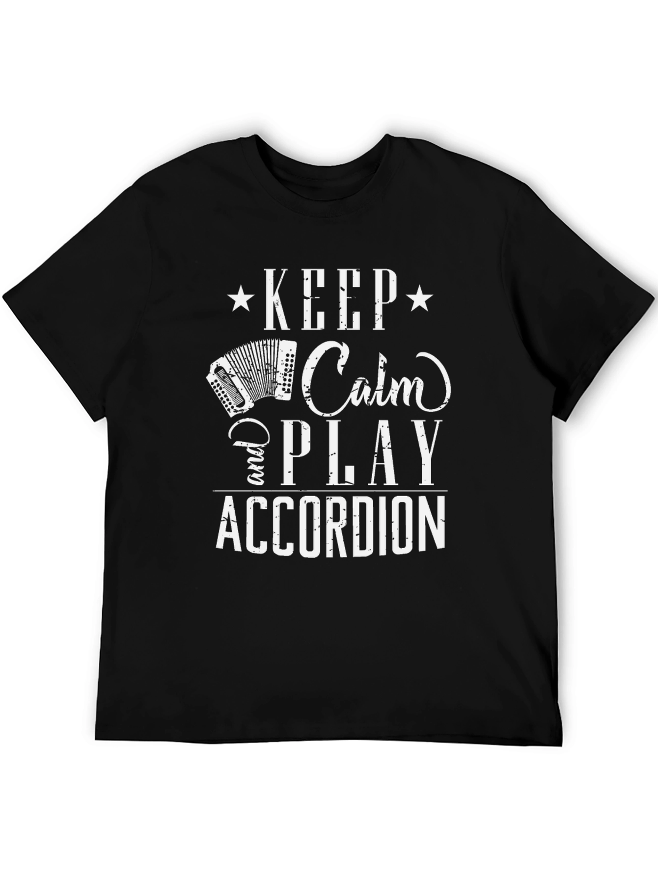 Keep Calm & Play Accordion T-Shirt