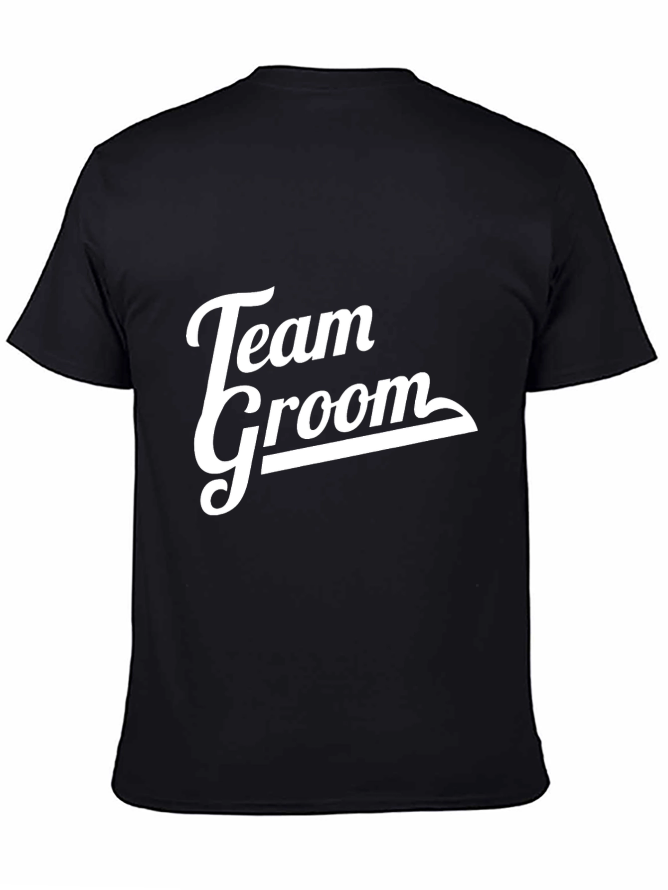 Team Groom Crew Neck T-Shirt