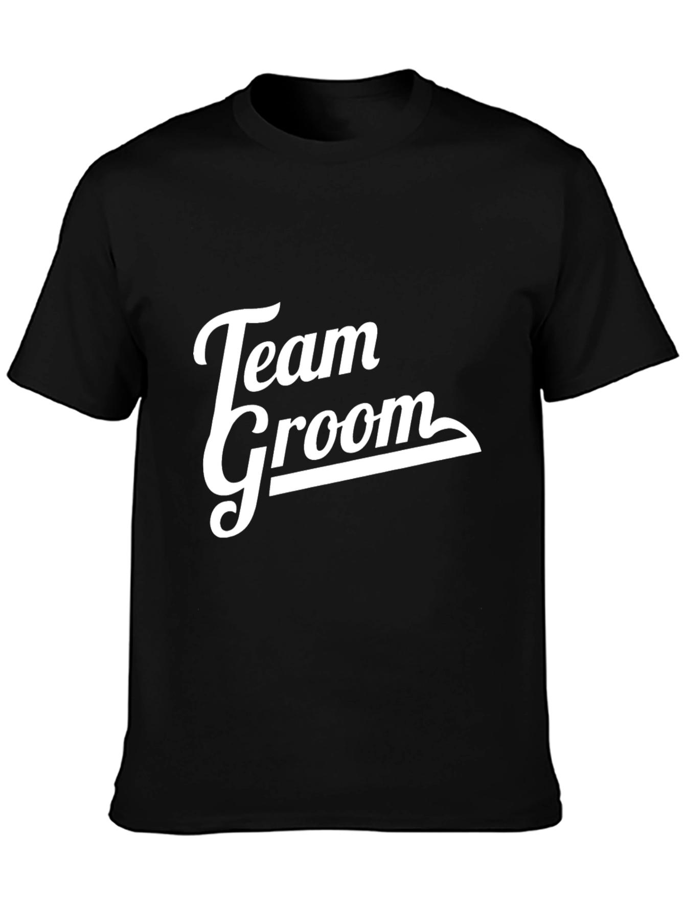 Team Groom Crew Neck T-Shirt