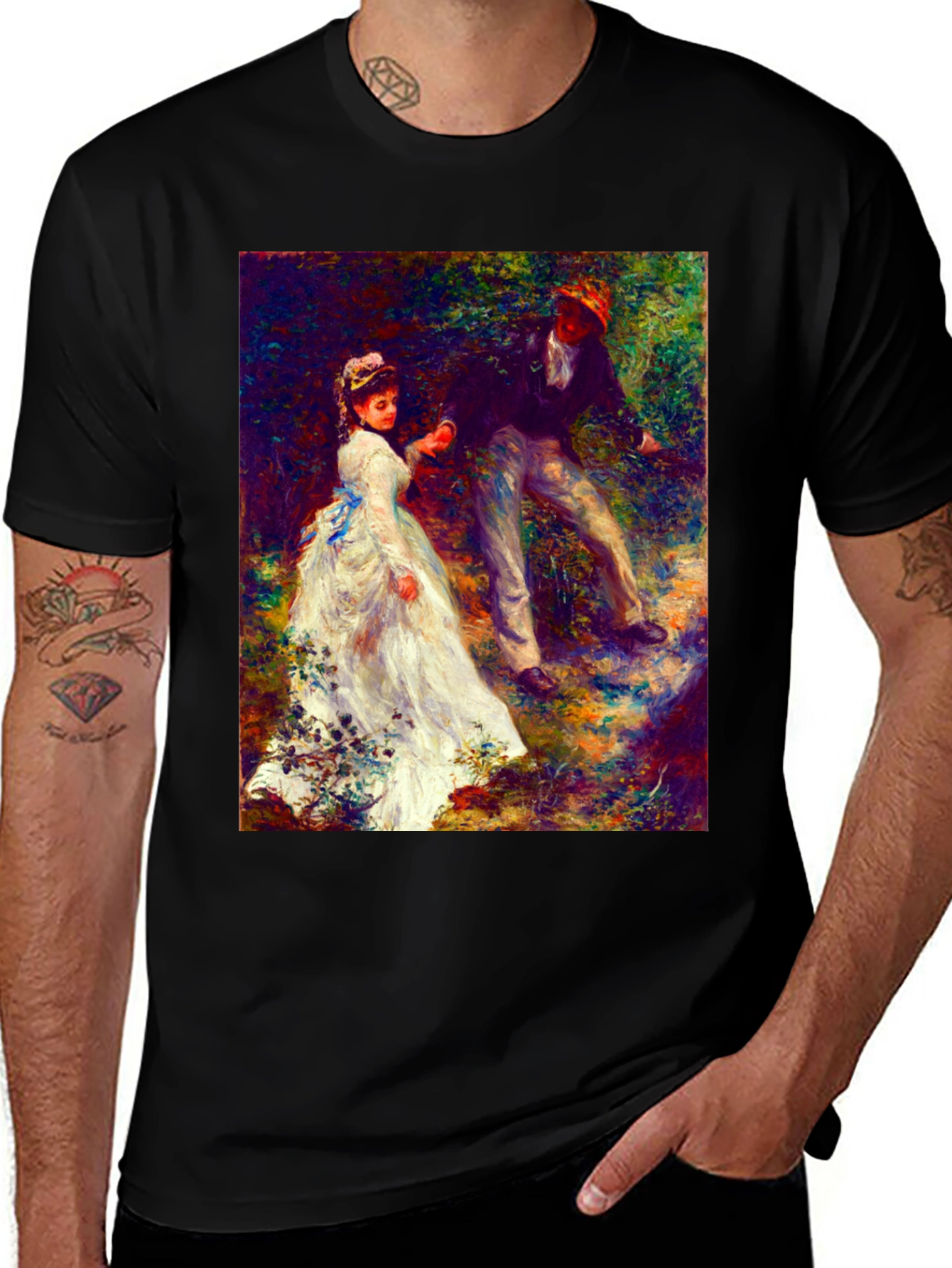 Artistic Impression T-Shirt - Manets Promenade