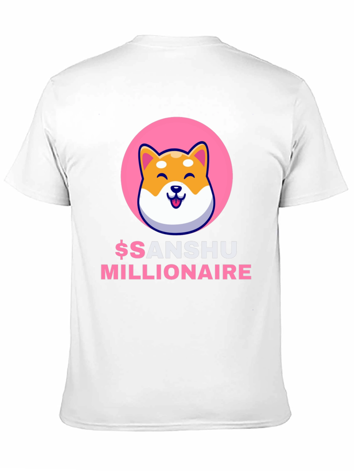 Sanshu Inu Millionaire Graphic Tee - Black