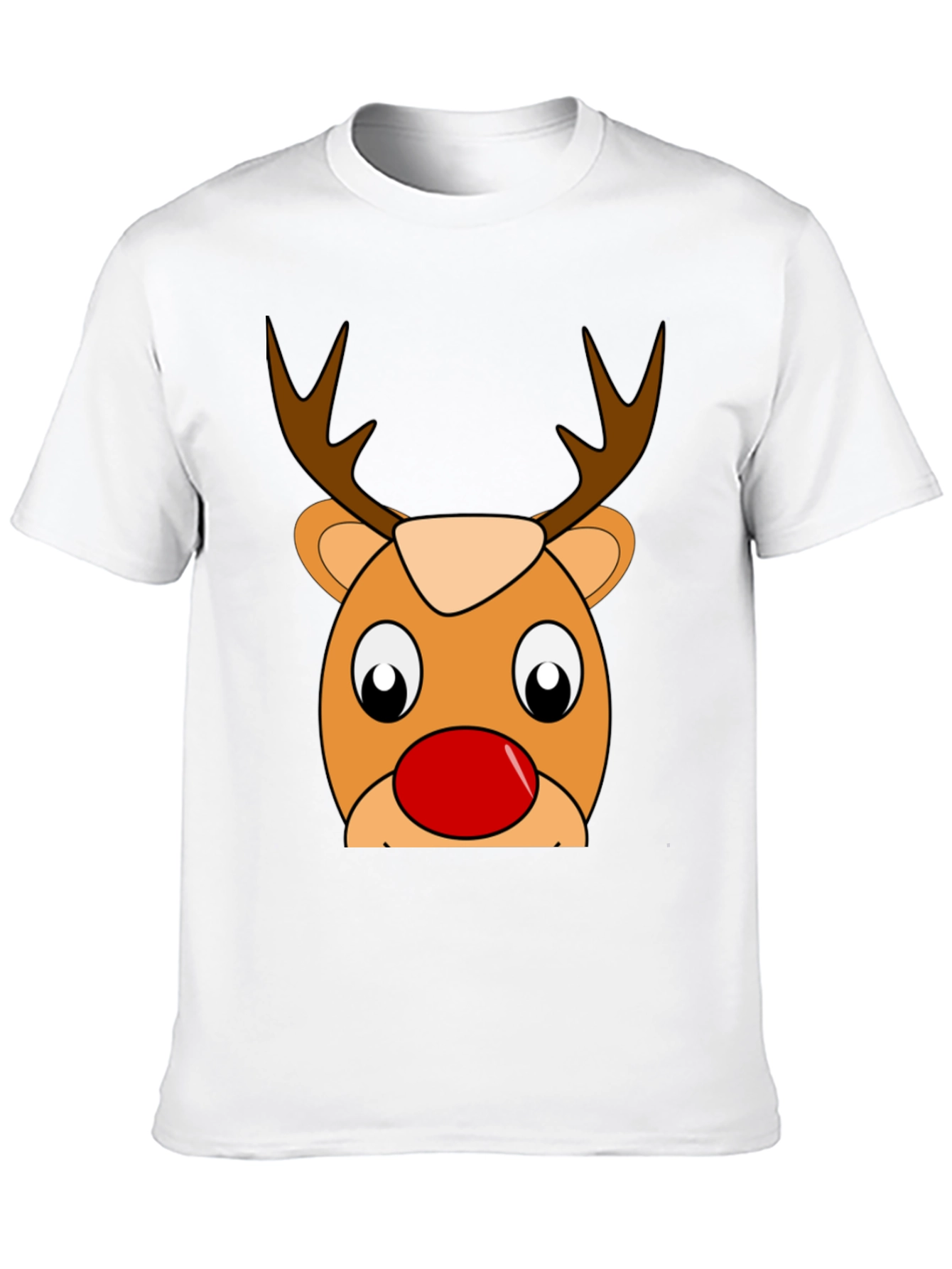 Festive Reindeer T-Shirt - Holiday Cheer!