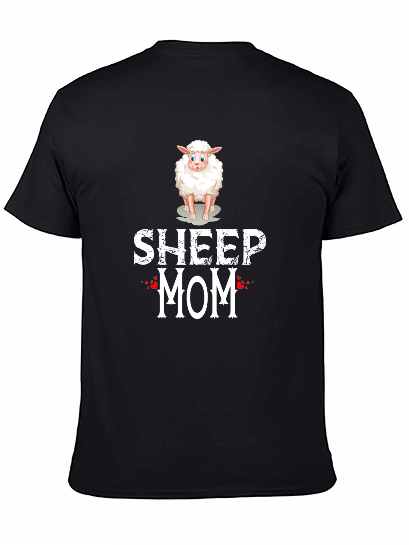 Sheep Mom Graphic T-Shirt