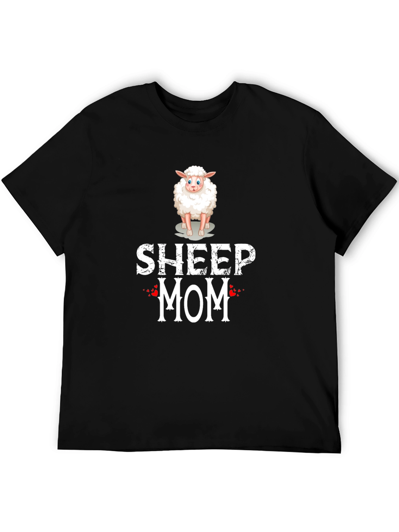 Sheep Mom Graphic T-Shirt