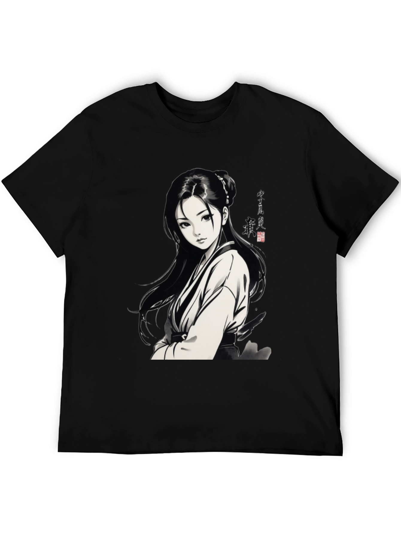Anime Girl Graphic Tee - Stylish Unisex T-Shirt