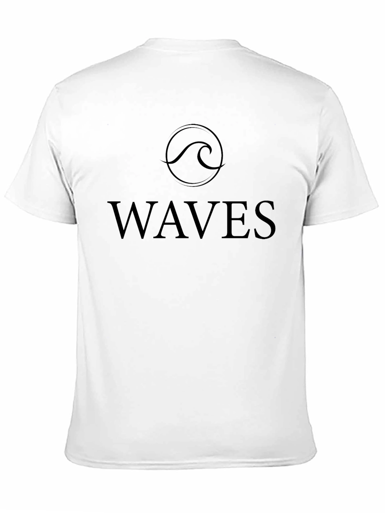 Waves Graphic T-Shirt - Black