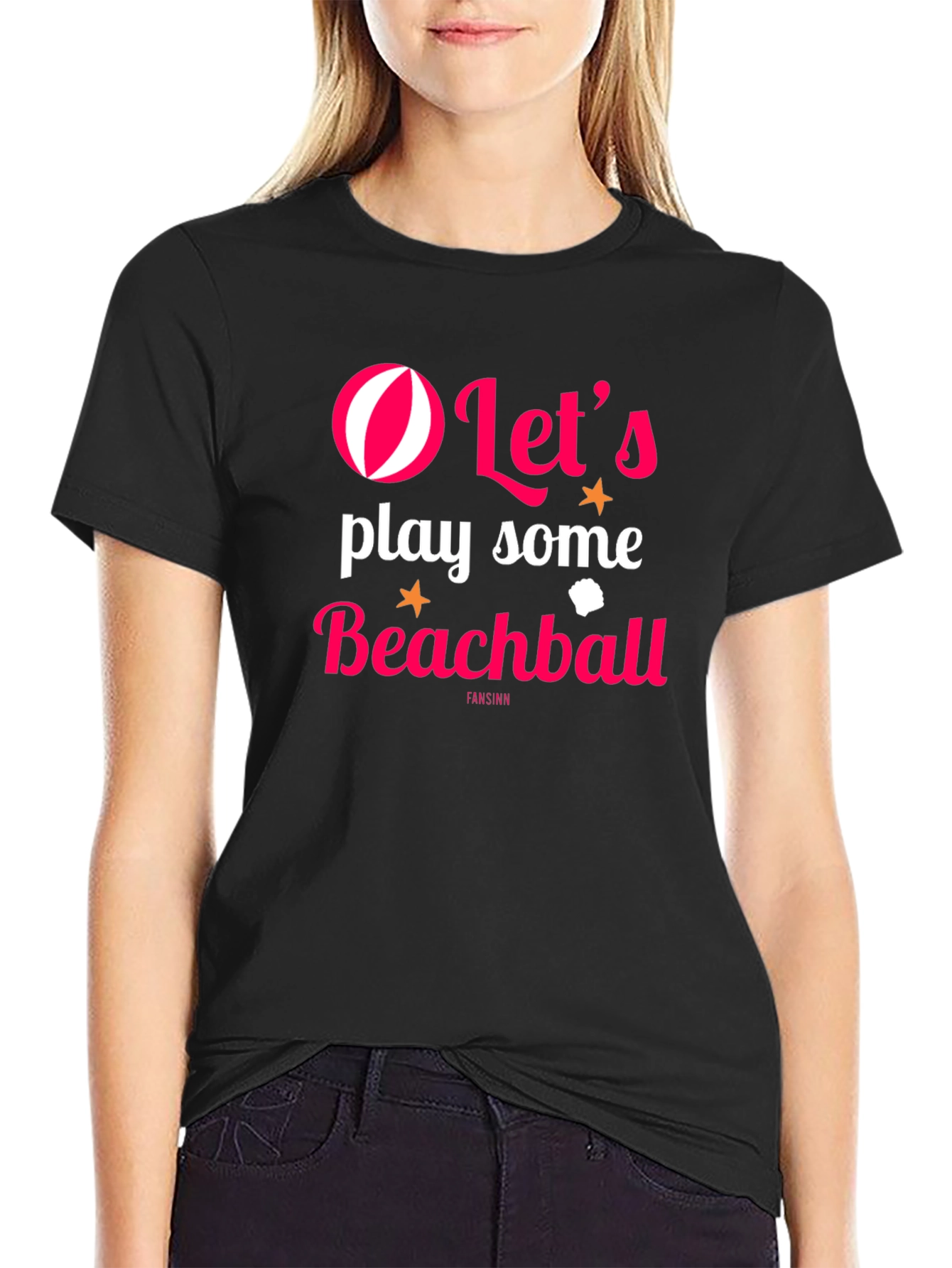 Beachball Graphic T-Shirt - Play Some Beachball!