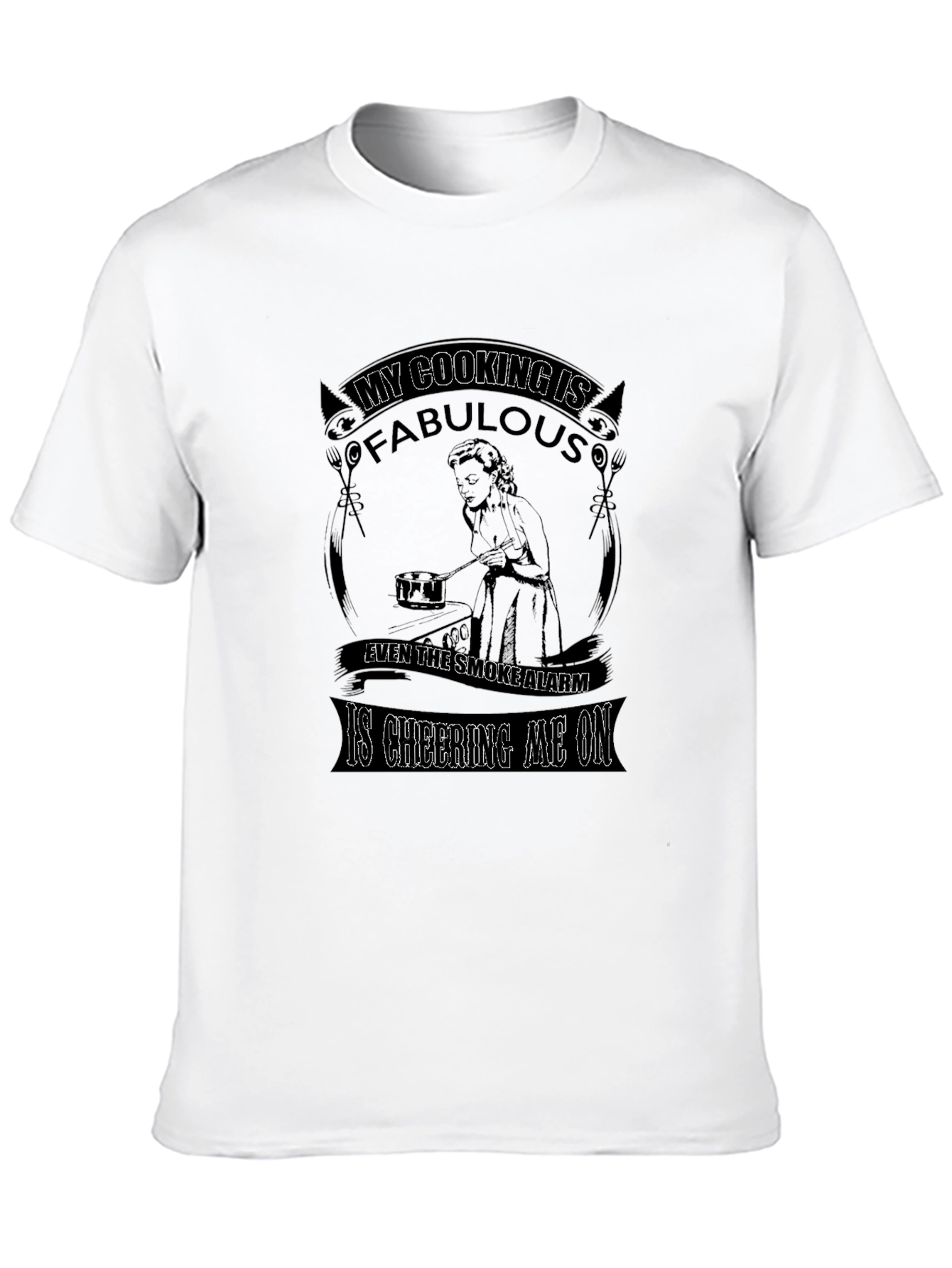Funny Cooking T-Shirt - My Cooking is Fabulous