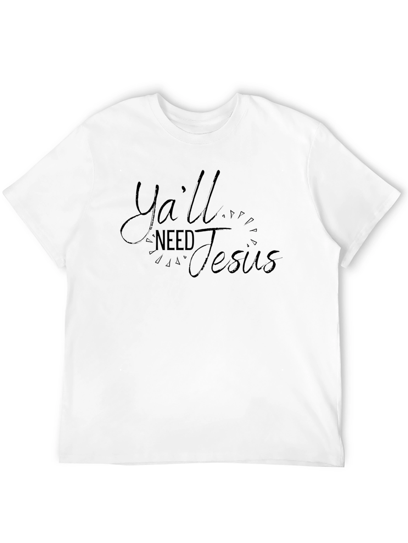 Yall Need Jesus Black T-Shirt