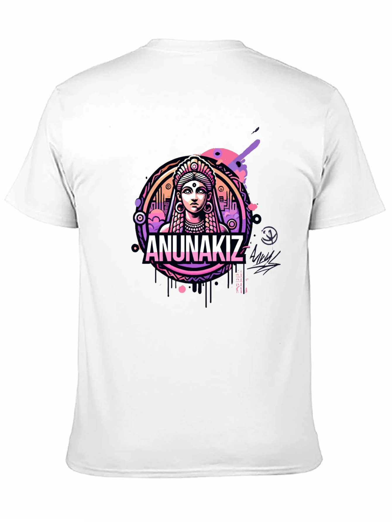 Anunakiz Graphic Tee - Black