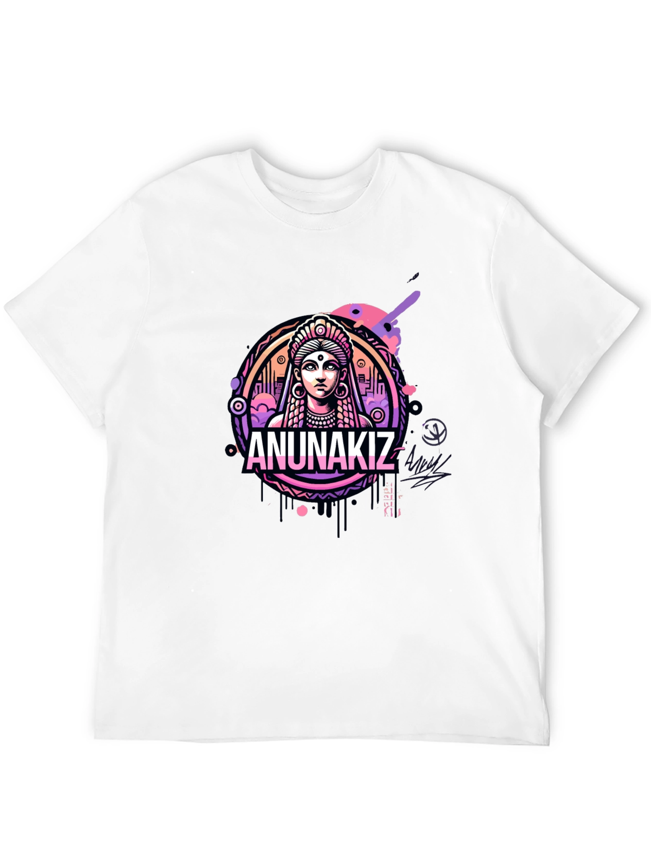 Anunakiz Graphic Tee - Black