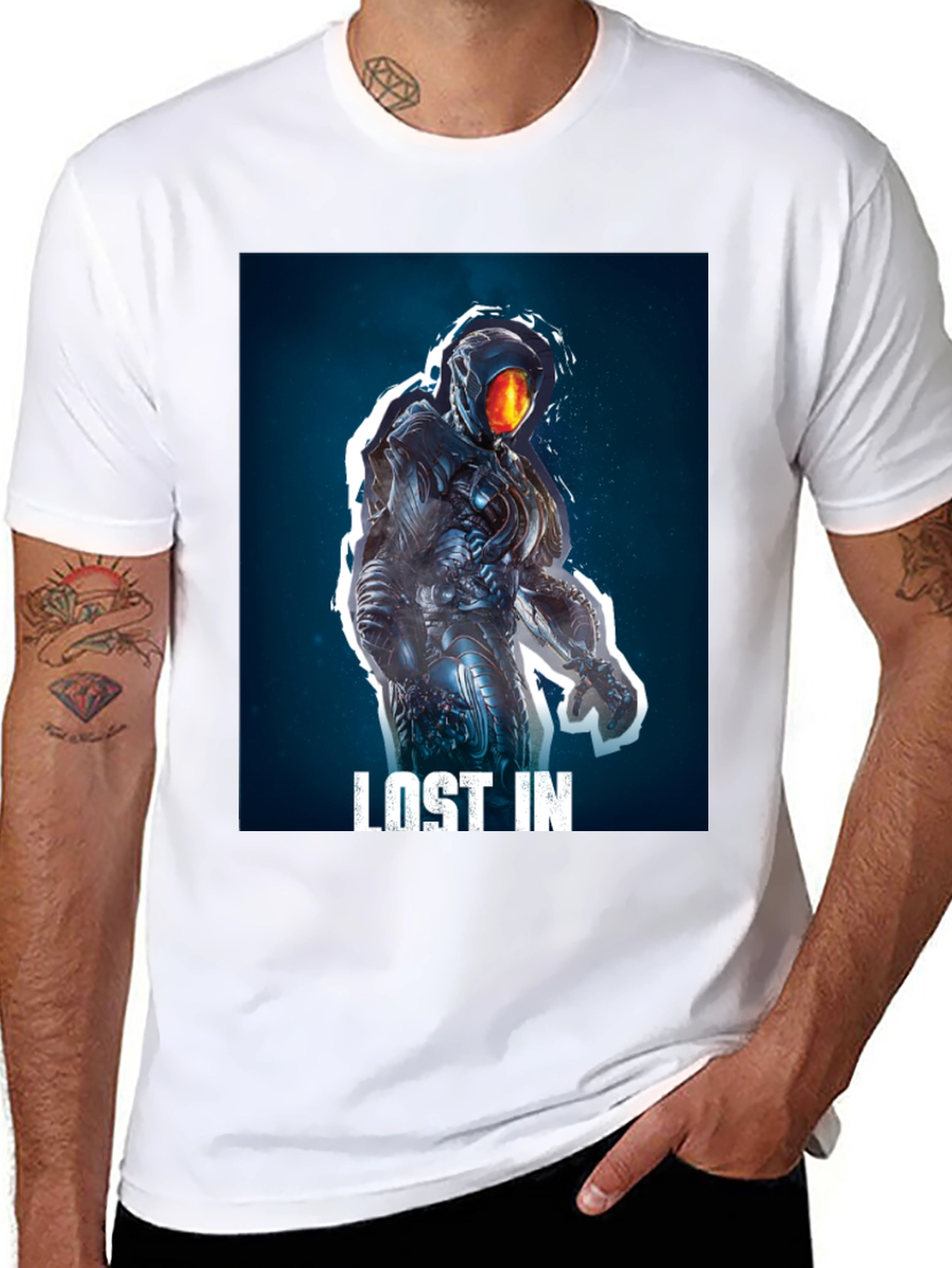 Lost in Space Robot T-Shirt - Sci-Fi Fan Apparel