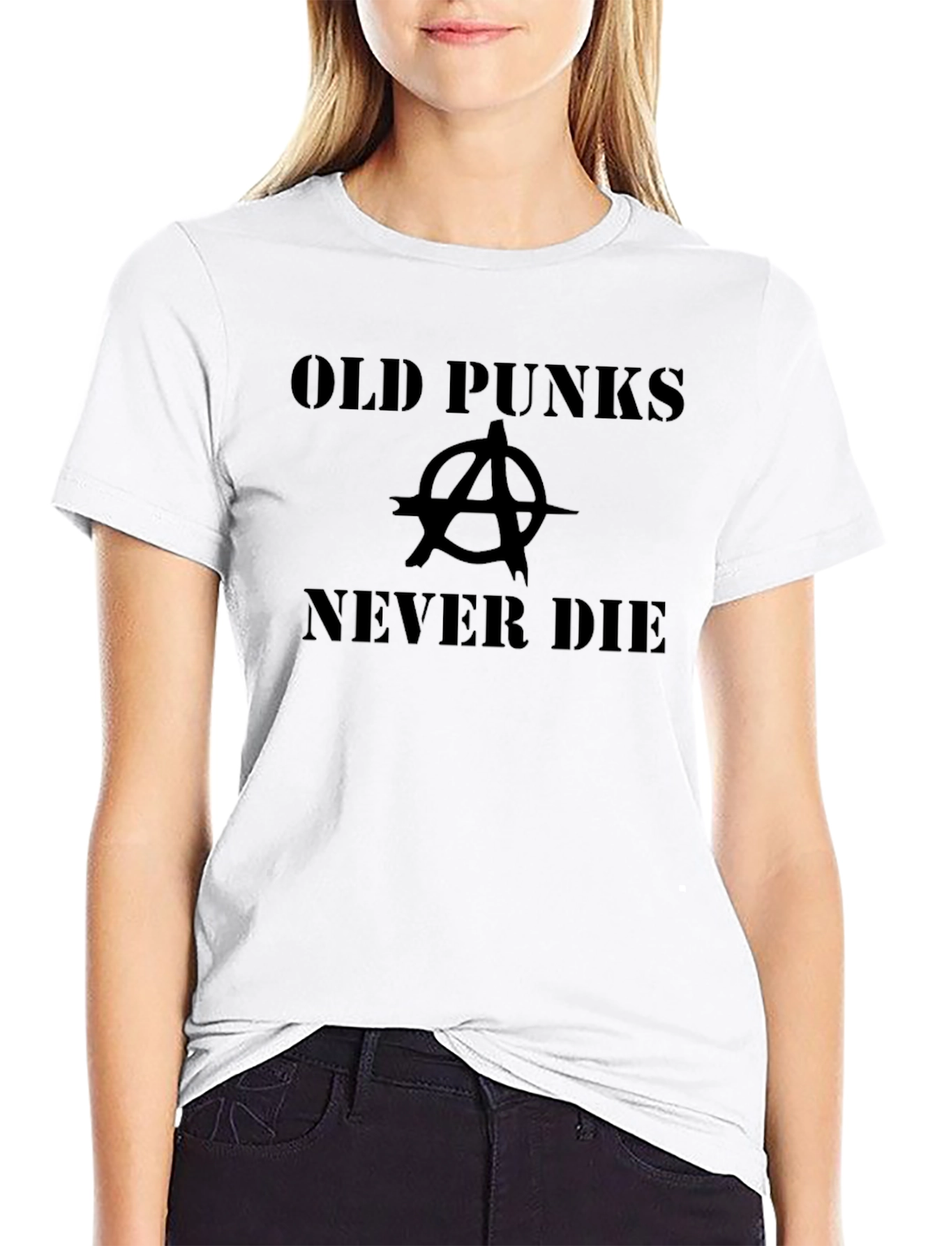 Old Punks Never Die Graphic Tee