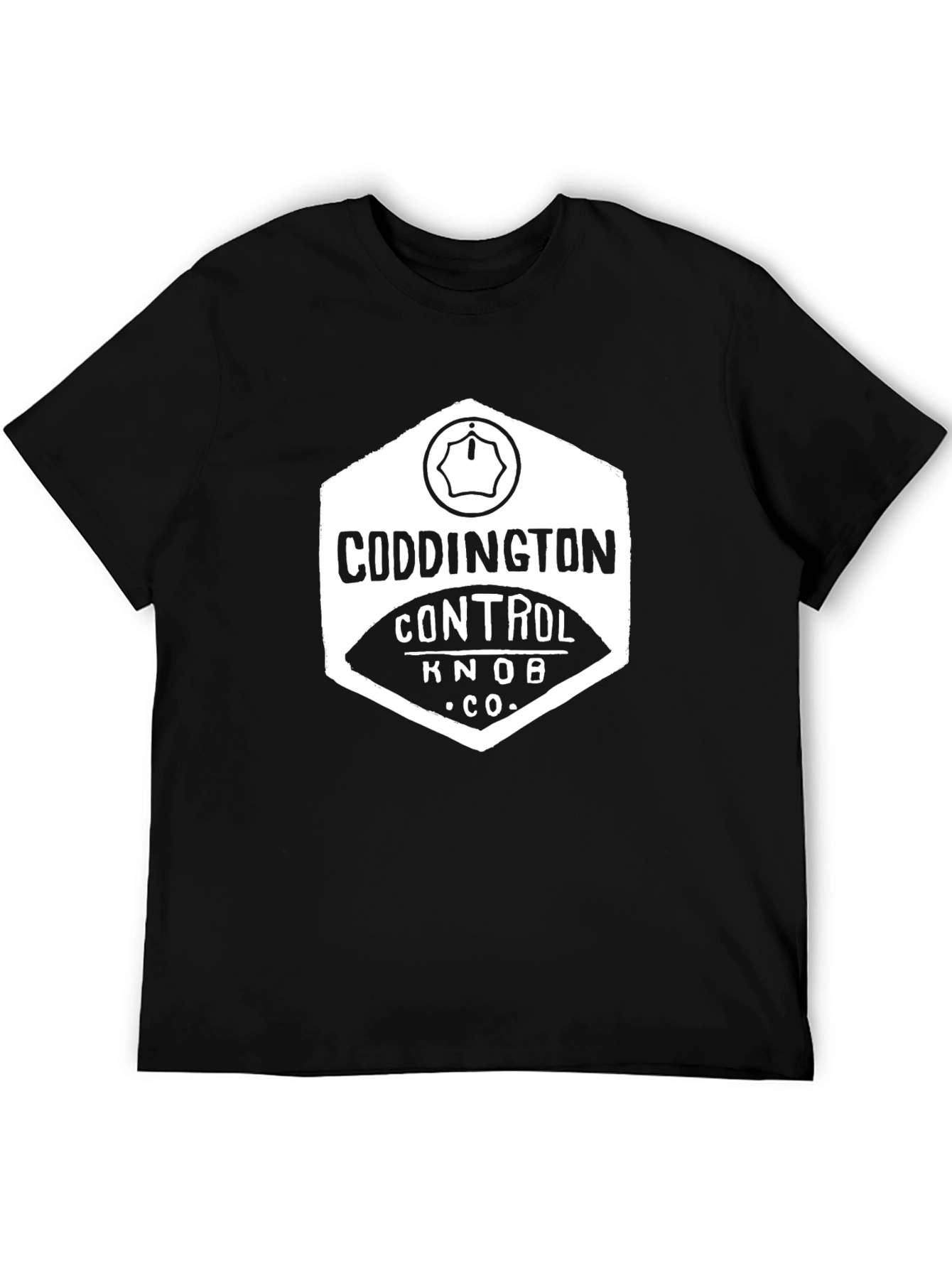 Coddington Control Knob Co. Black T-Shirt