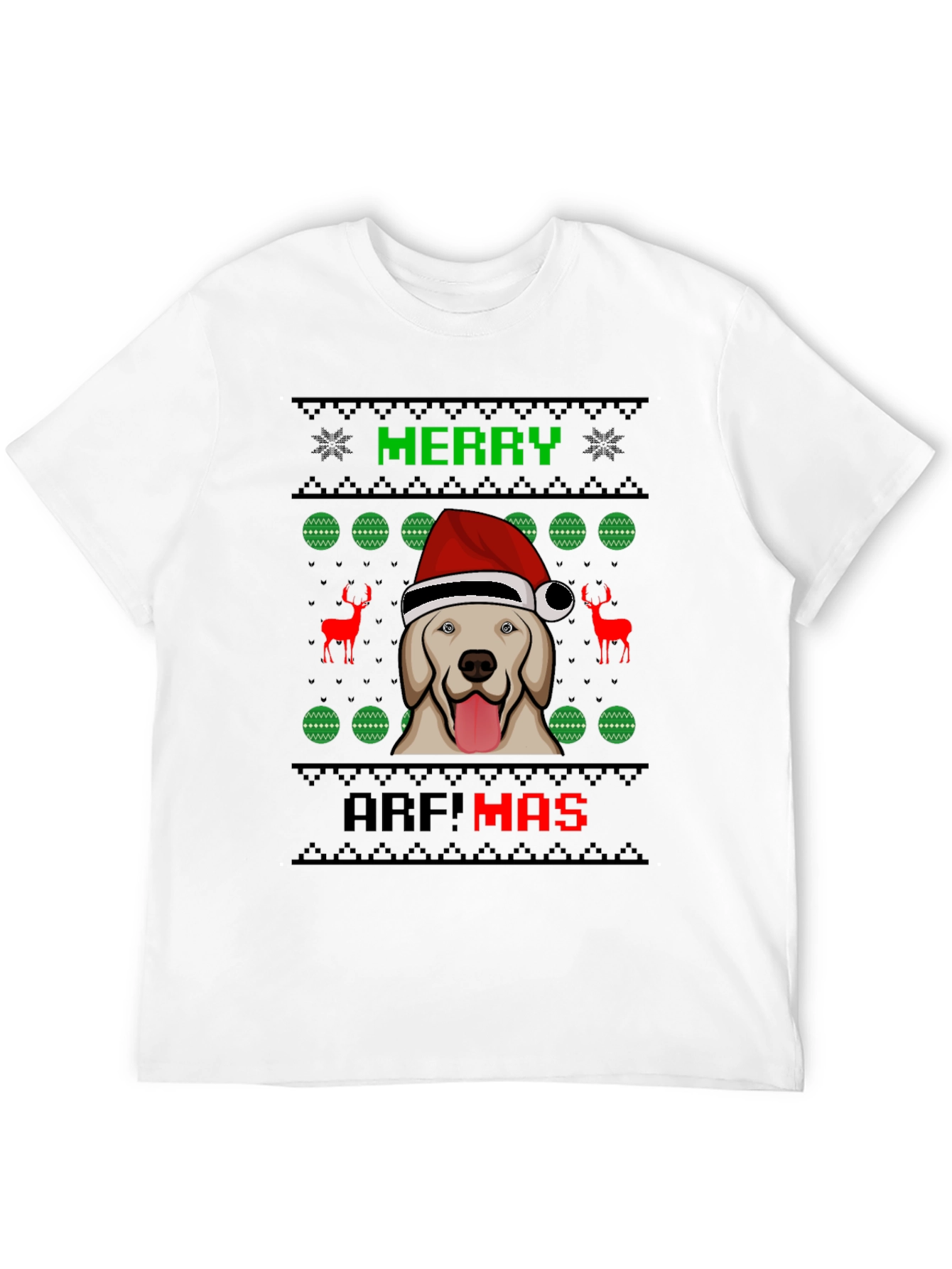 Merry Arf!mas Dog Christmas Graphic Tee
