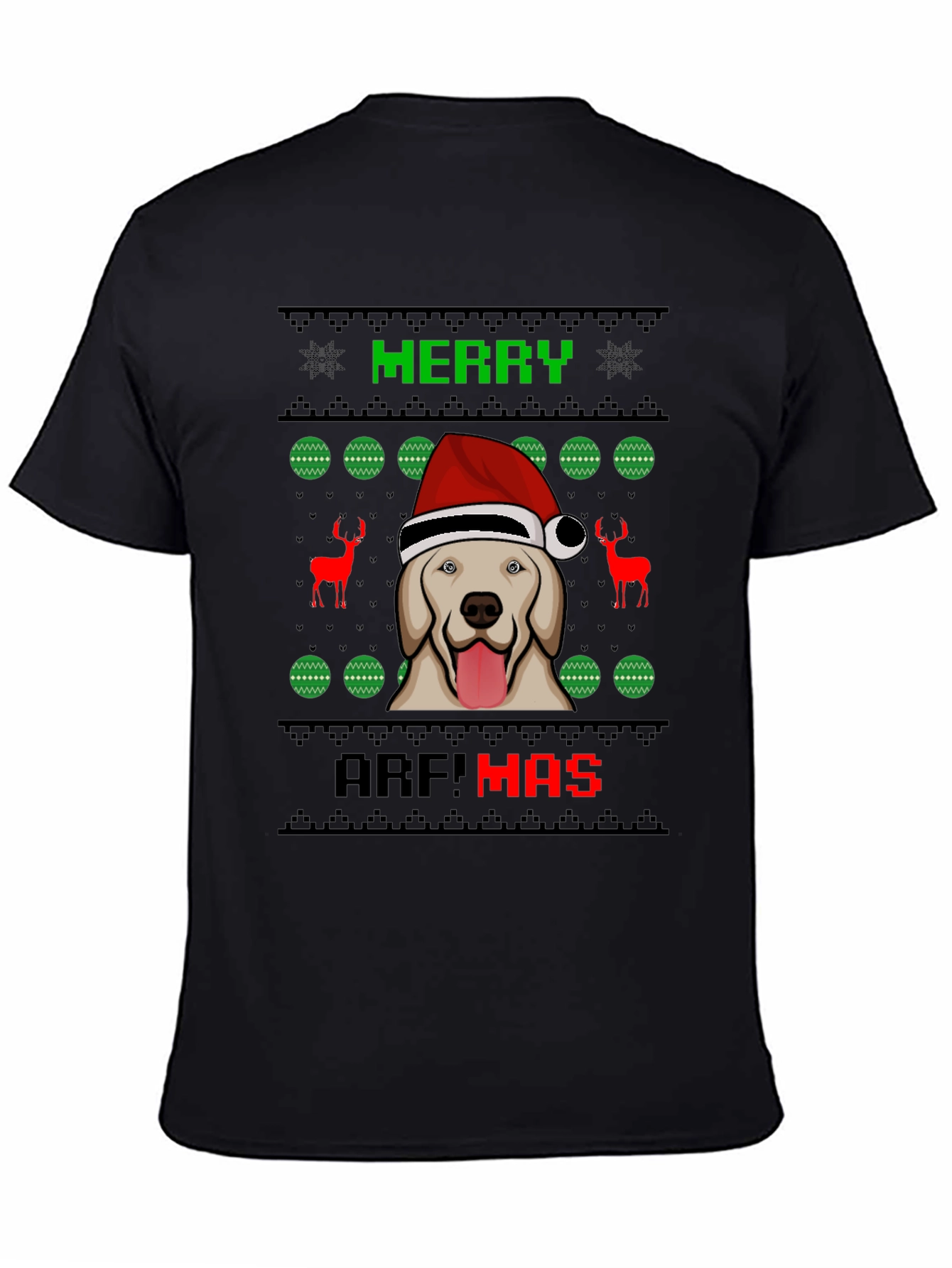 Merry Arf!mas Dog Christmas Graphic Tee